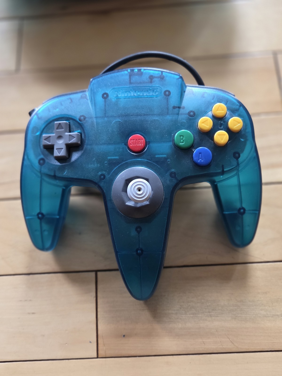 Nintendo 64 N64 Funtastic Ice Blue Console w/ OEM Controller only