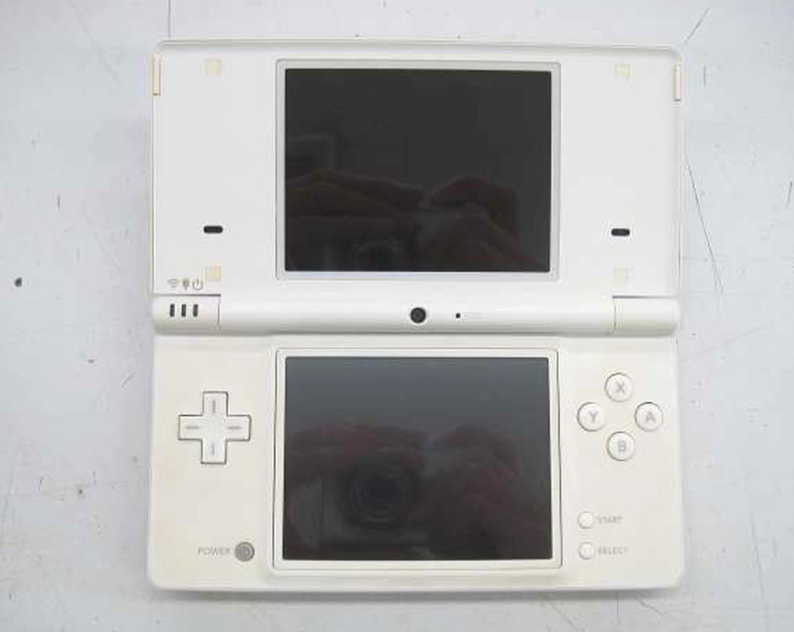 Nintendo DSi White TWL-001 Handheld Console Working With Box, Stylus, Charger