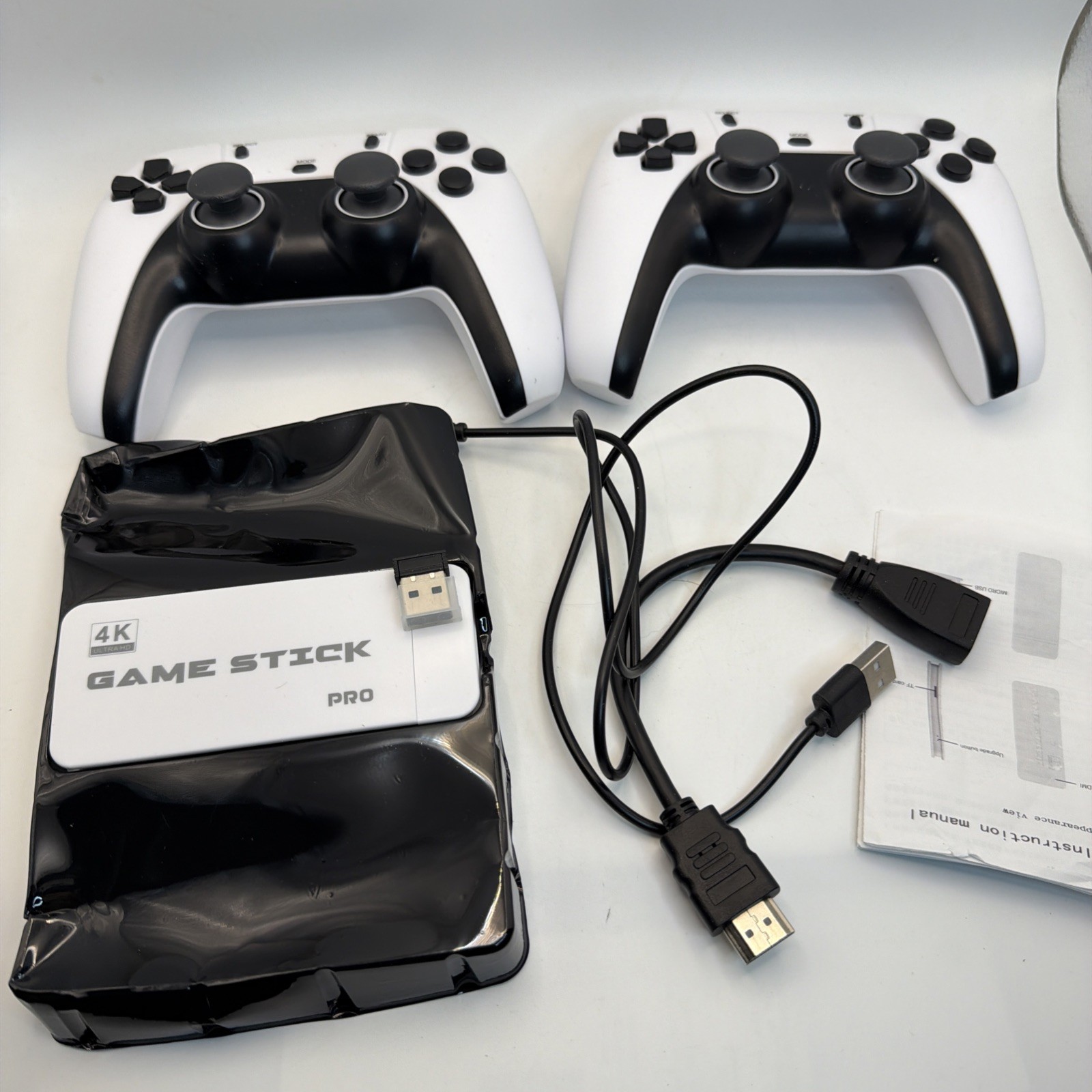M15 Pro 4K Game Stick Console – 64GB/128GB with Wireless Gamepads & Classic Game