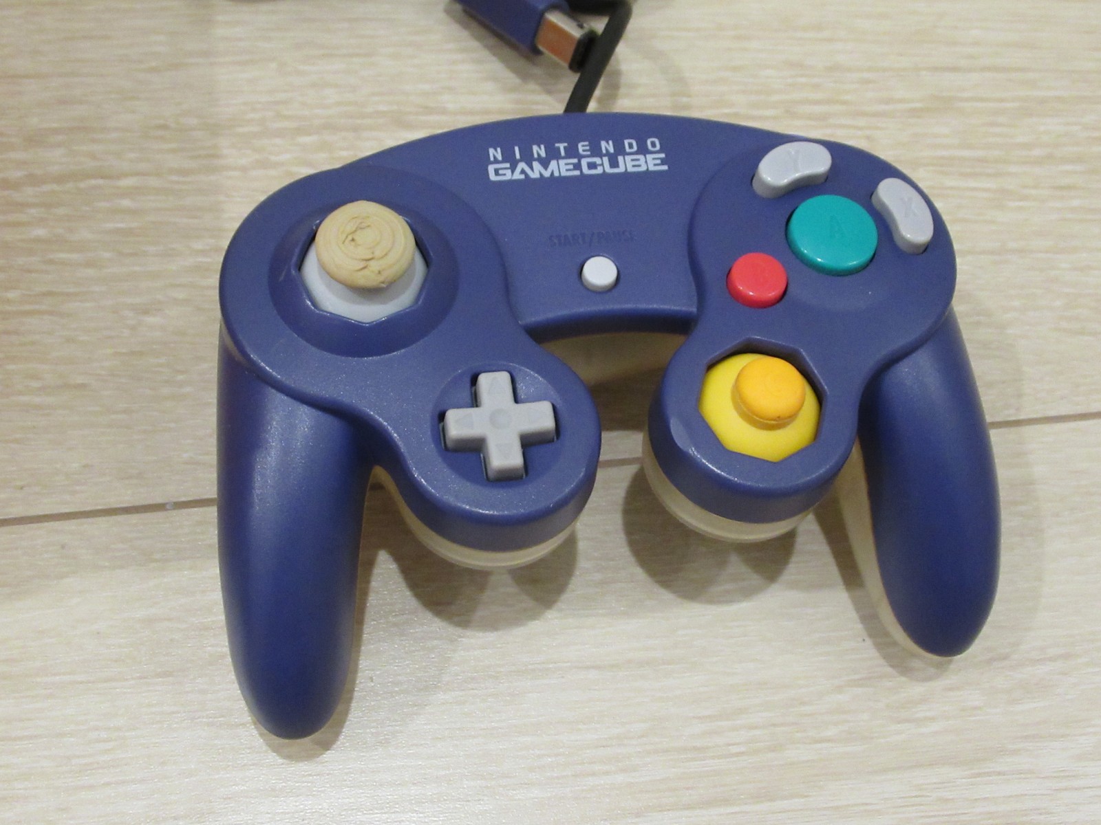 Nintendo GameCube DOL-001 Orange Console Japan Blue Controller AC Adapter Tested