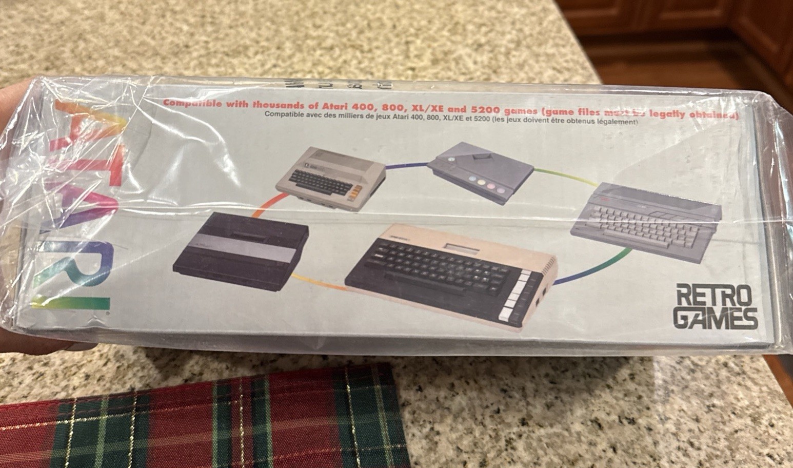 The Atari 400 Mini Retro Video Game Computer Console With 25 Built-in Games NEW