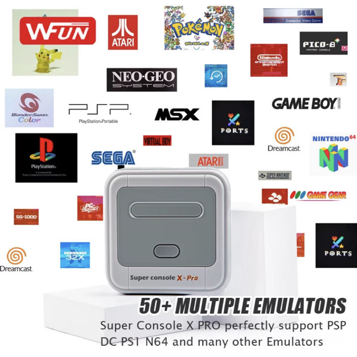 Super Console-X Pro 4K HDMI WiFi Retro HD Video Game Console Over 3000 ￼￼games
