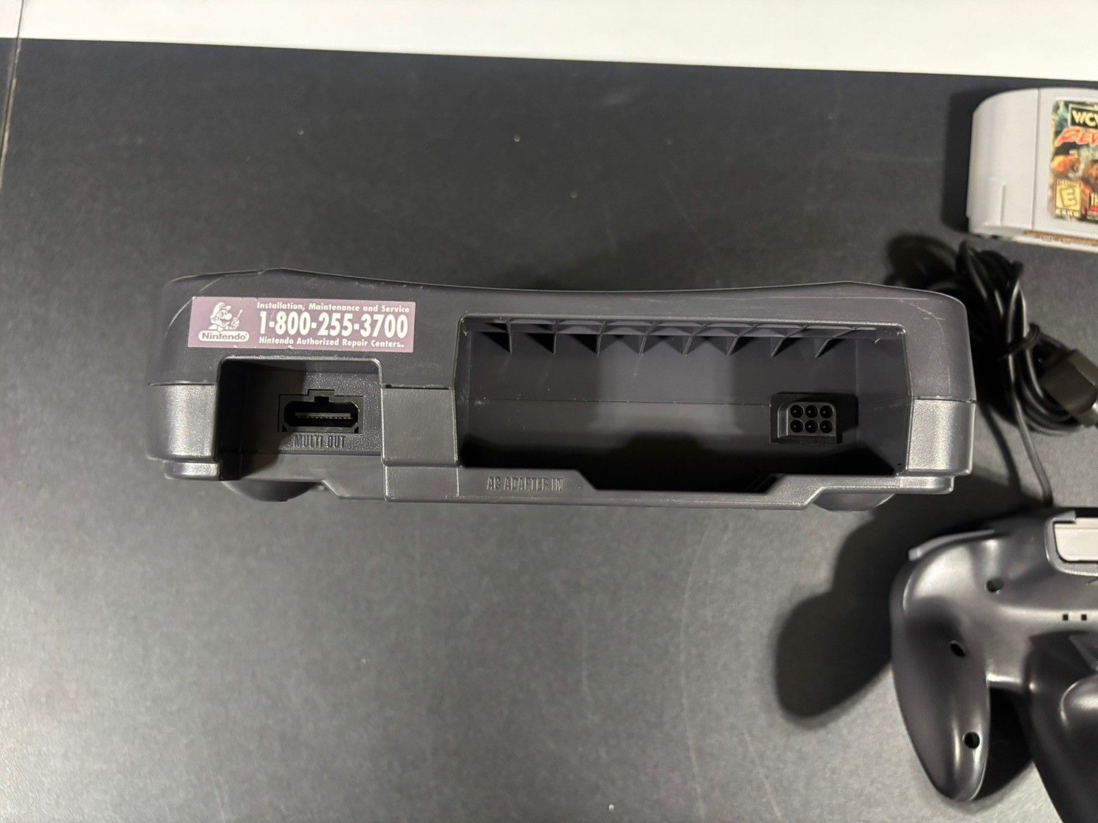 Nintendo 64(N64)Console with Jumper Pack & Memory See Pics & Read Description