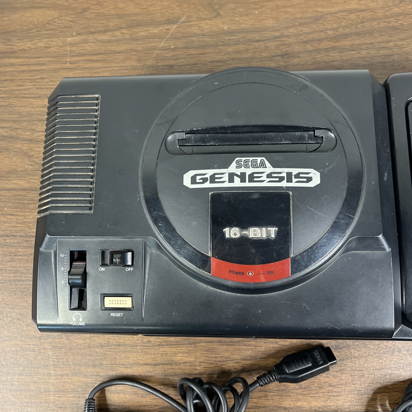 SEGA Genesis Model 1 1601 SEGA CD Model 2 MK-4102 2 Controllers Working NO CORDS
