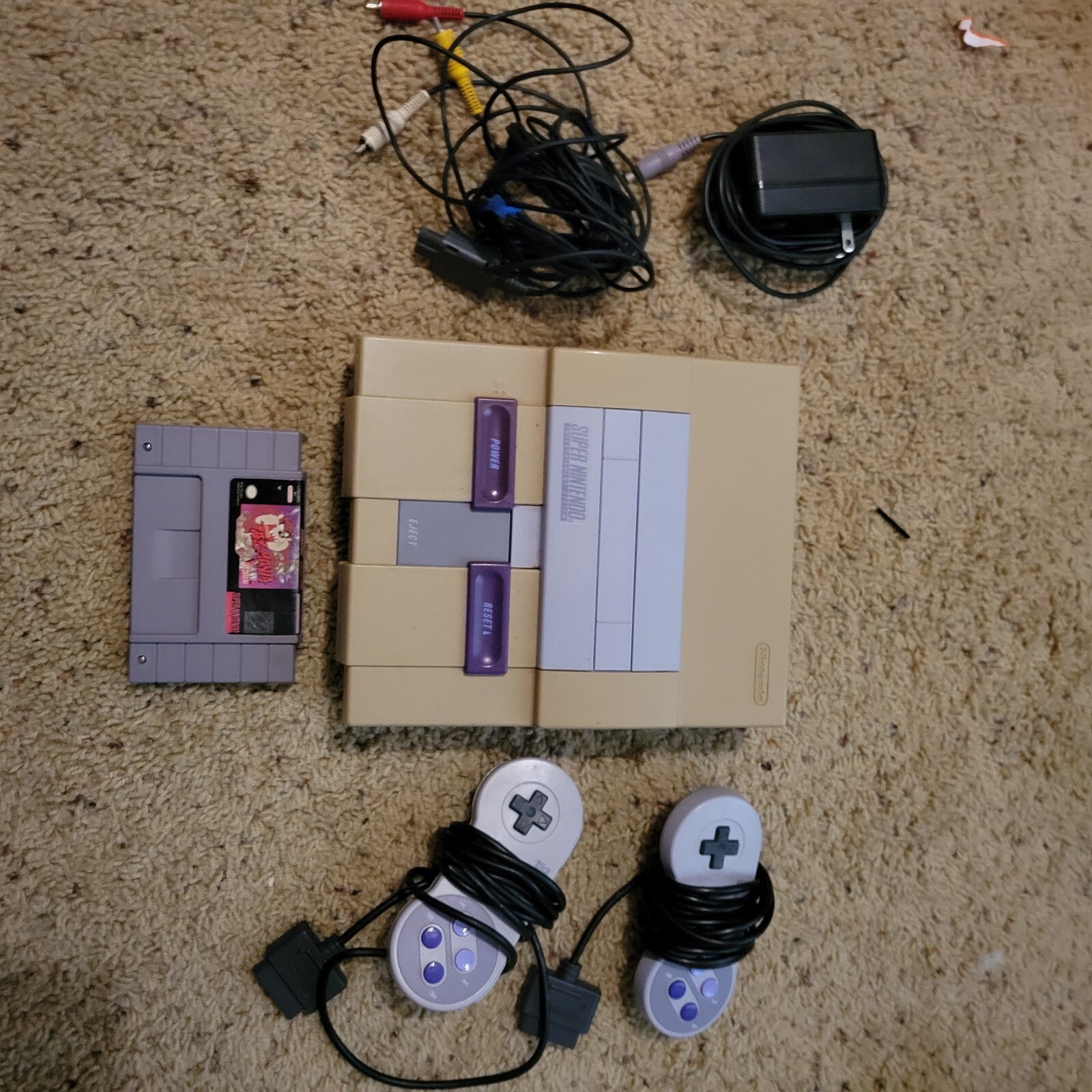 Nintendo SNES Home Console – White/Gray