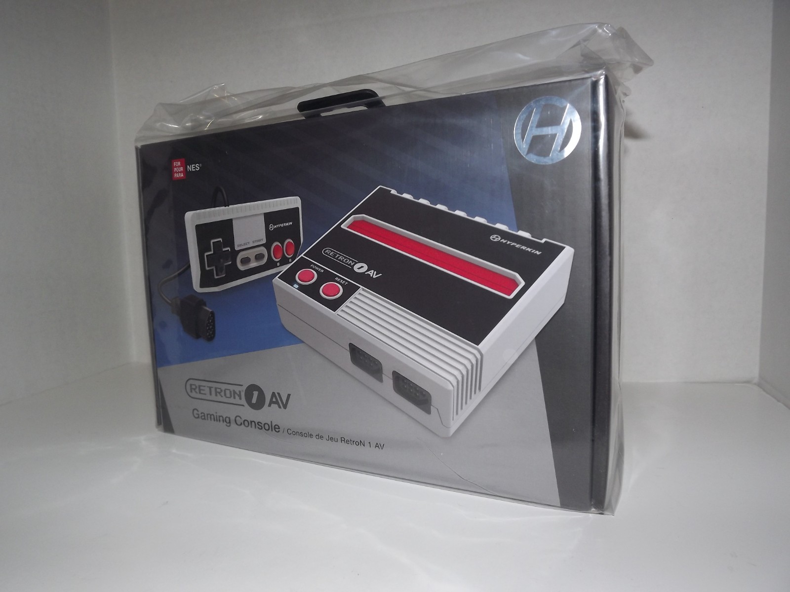 Retron 1 AV Gaming System Black/Red for Nintendo NES Games
