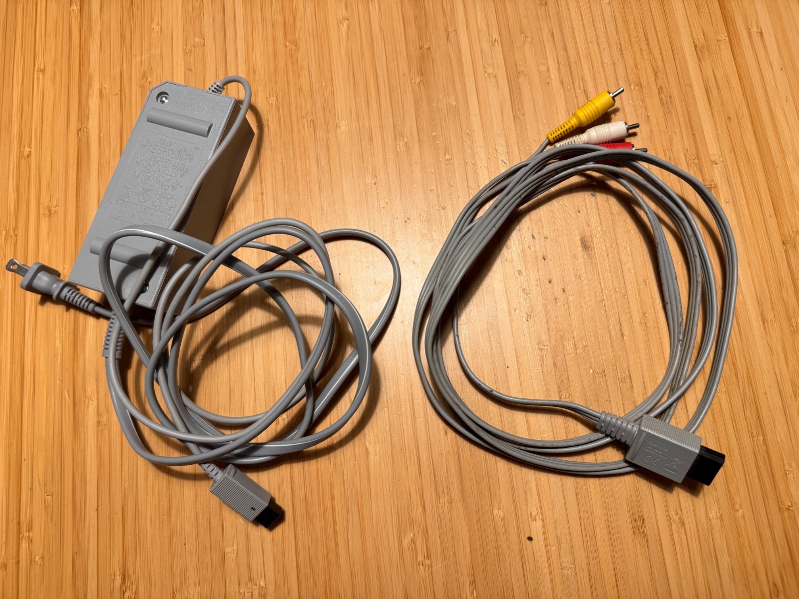 Nintendo Wii White Console Bundle RVL-101 Power AV Sensor Controller Tested Pics