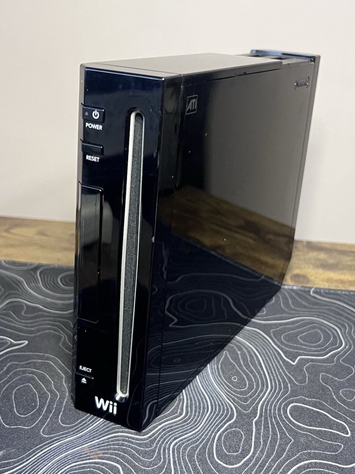 Nintendo Wii Black Console RVL-001 Bundle W/ Games