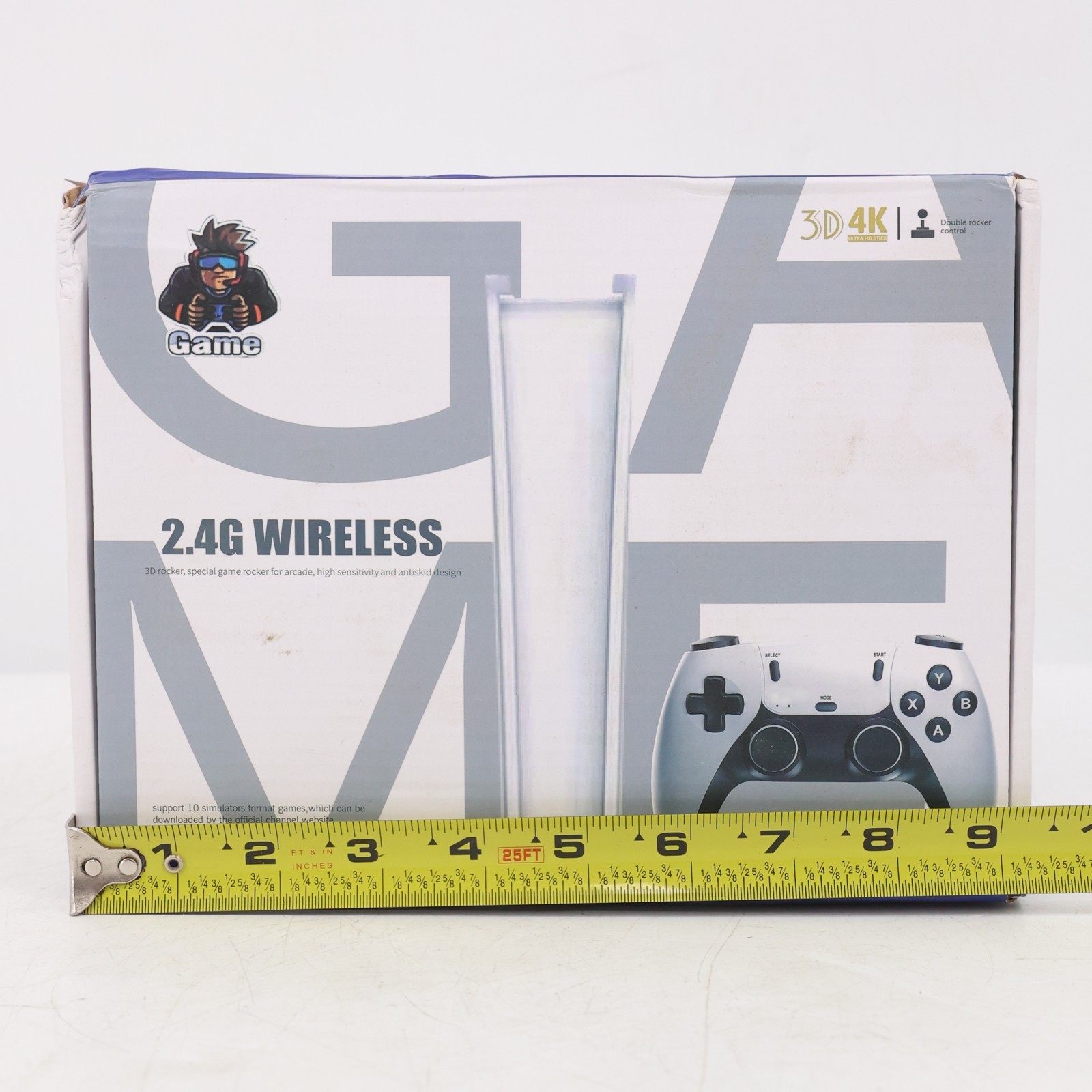 4K Game Stick Pro Wireless Retro Gaming Console System 2 Controllers