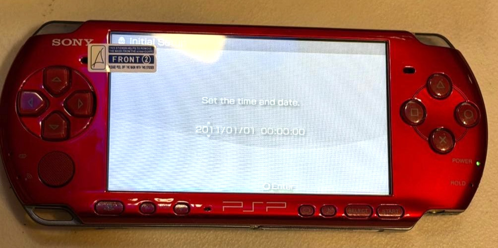 Sony PlayStation PSP 3000 Console with Charger New Battery Box