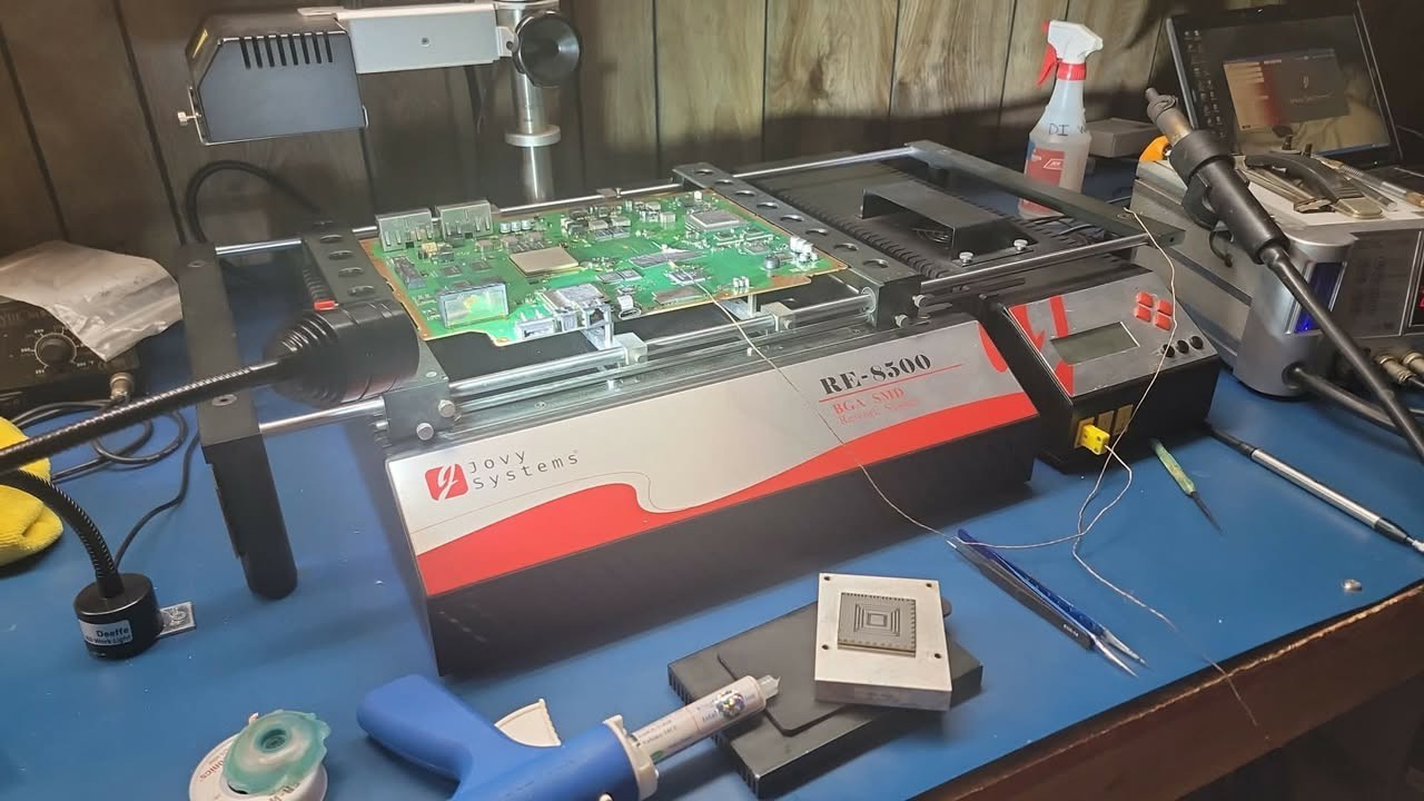 FRANKENSTEIN PS3 – 40nm RSX – YLOD GLOD Fix / Retrofit Service