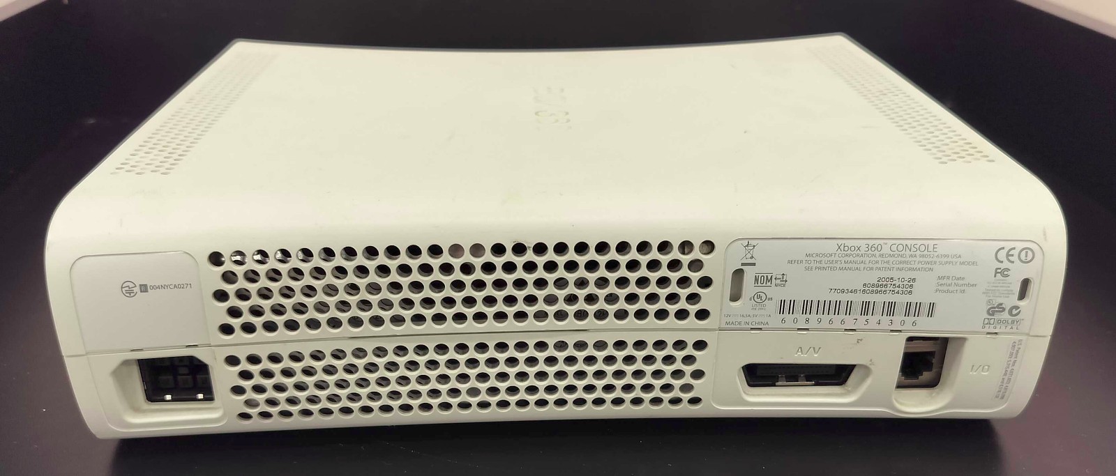 Microsoft Xbox 360 Console White ***For Parts Or Repair ONLY*** Model Varies