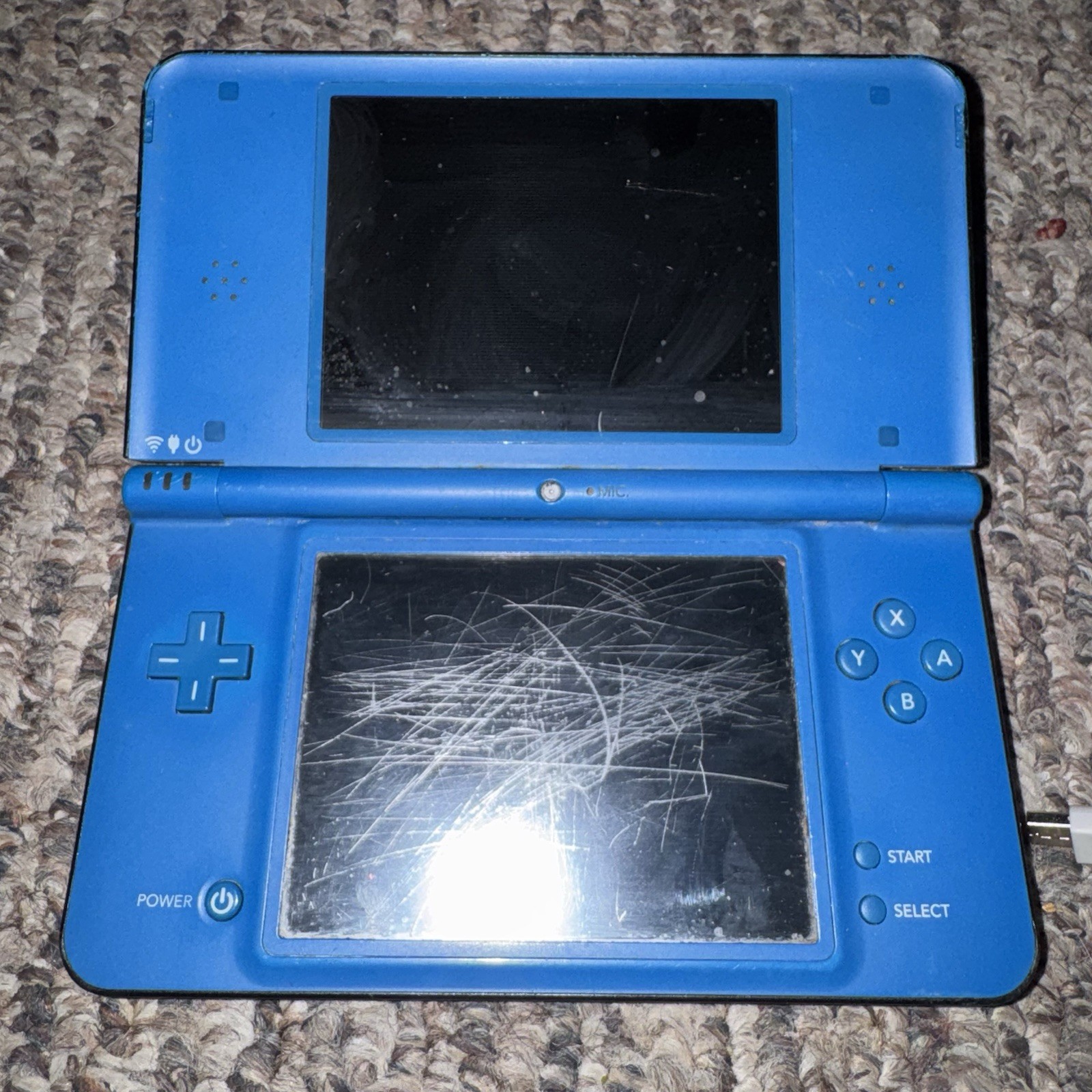 Nintendo DSi XL Blue w/ Charger Tested