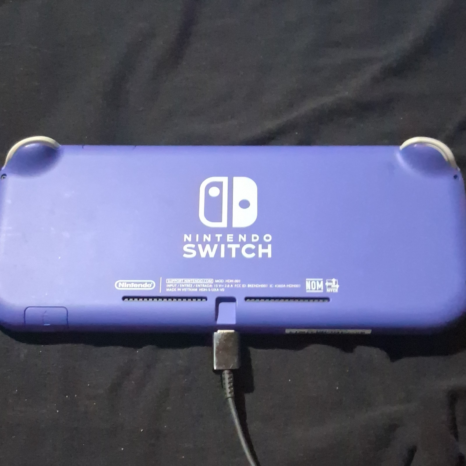 Nintendo Switch Lite Blue HDH-001 Handheld Console w/ USB-C Charger