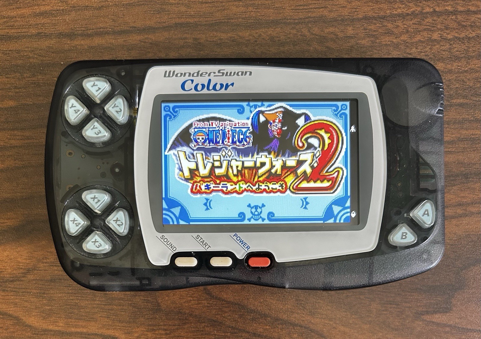 clear black Bandai Wonderswan Color WSC w/ Backlit IPS Screen-FAST SHIPPING
