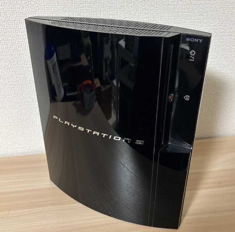 PS3 Clear Black CECHB 20GB PlayStation 3 Set Used Tested From JAPAN