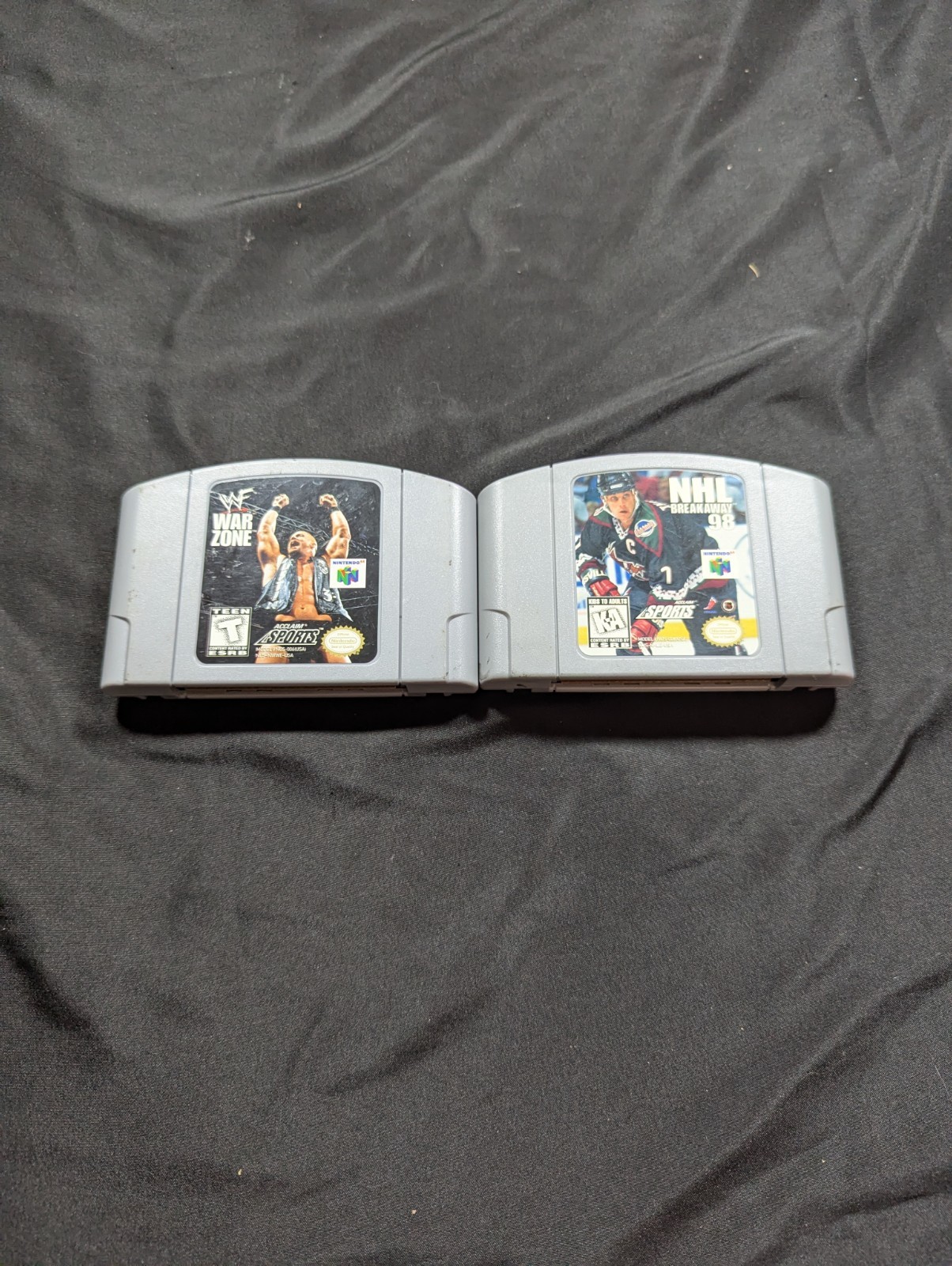 Nintendo 64 N64 Console Bundle w/ Controller Cables & 2 Games Tested