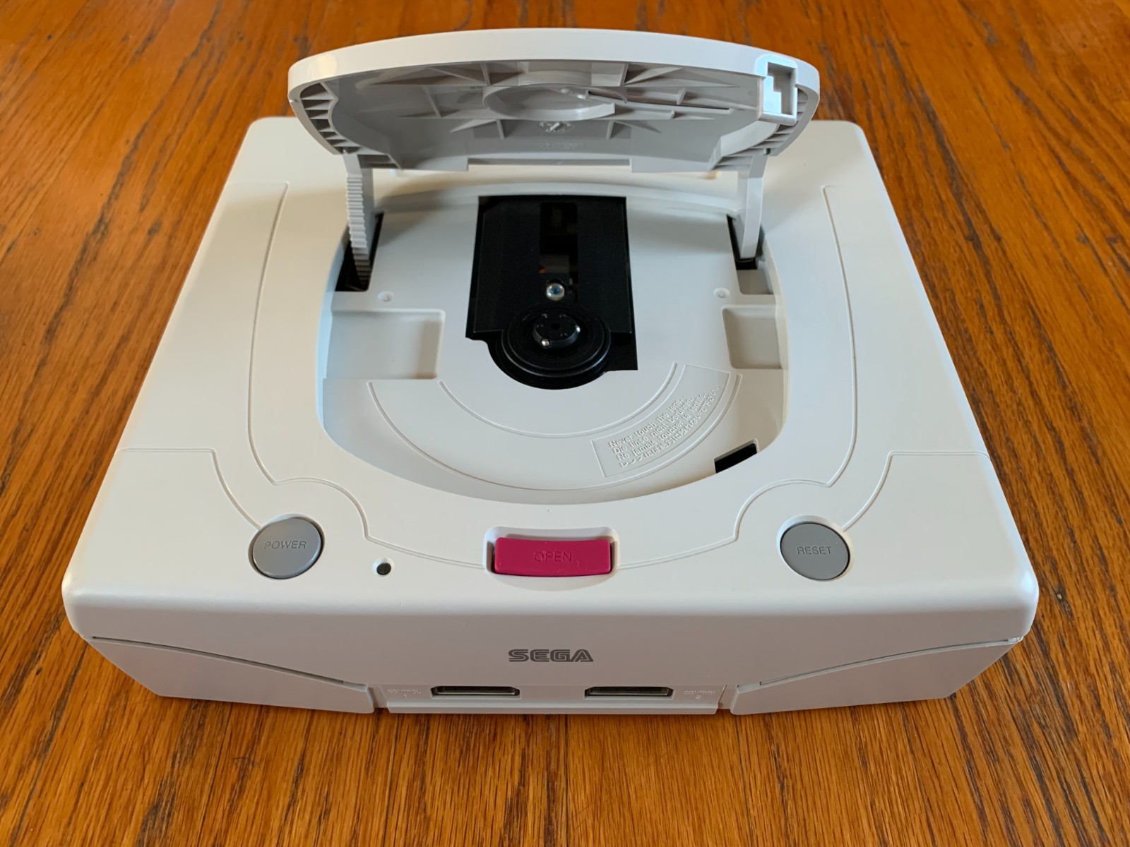 Sega Saturn white Japanese console system Fighters Megamix Daytona USA Circuit