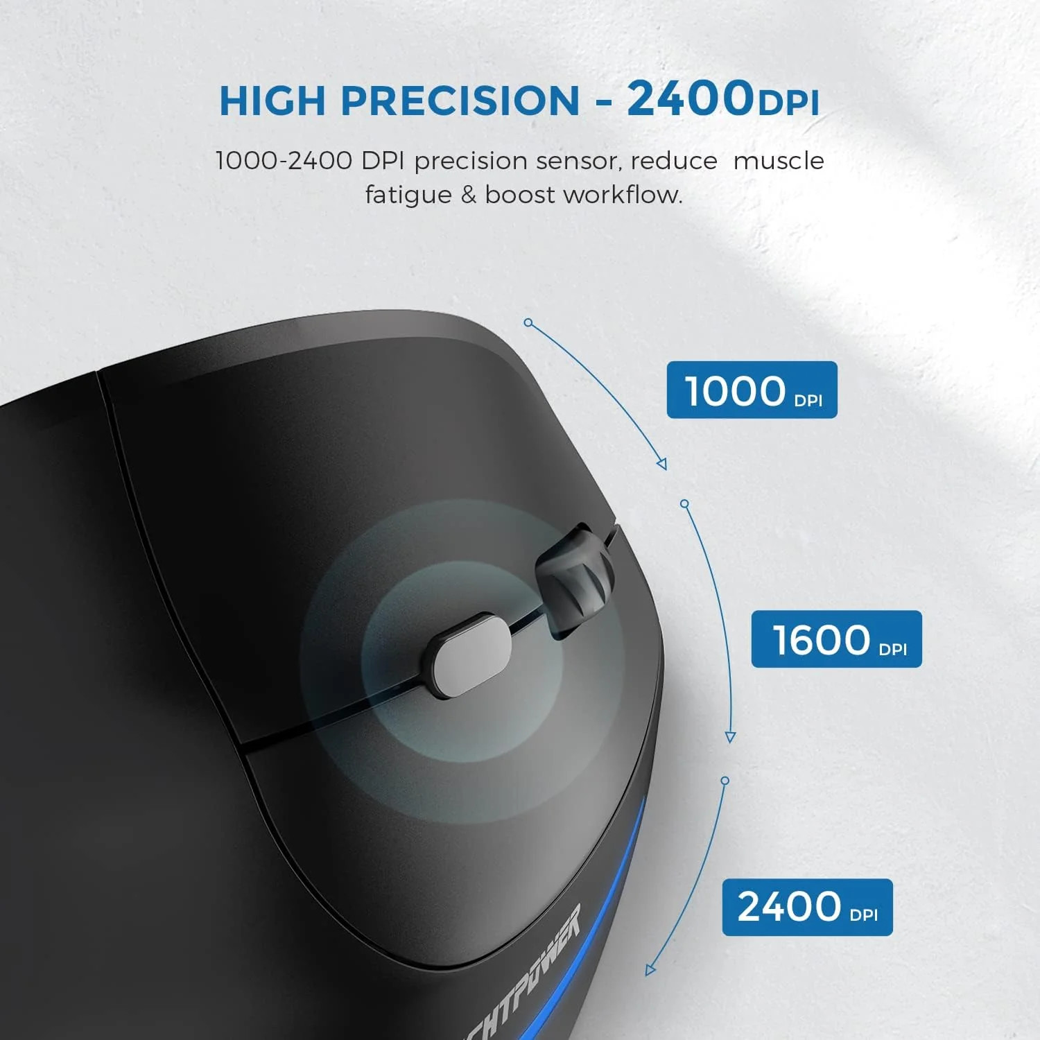 Gaming Vertical Ergonomic Mouse