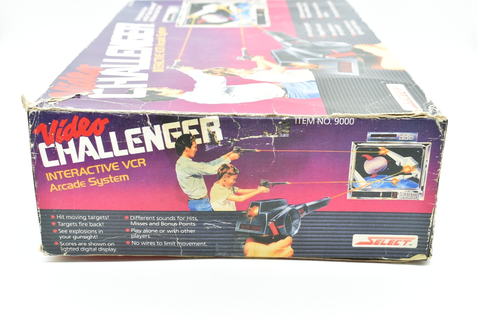 VTG Video Game – VIDEO CHALLENGER, Interactive VCR Arcade System, 1987, TESTED!!