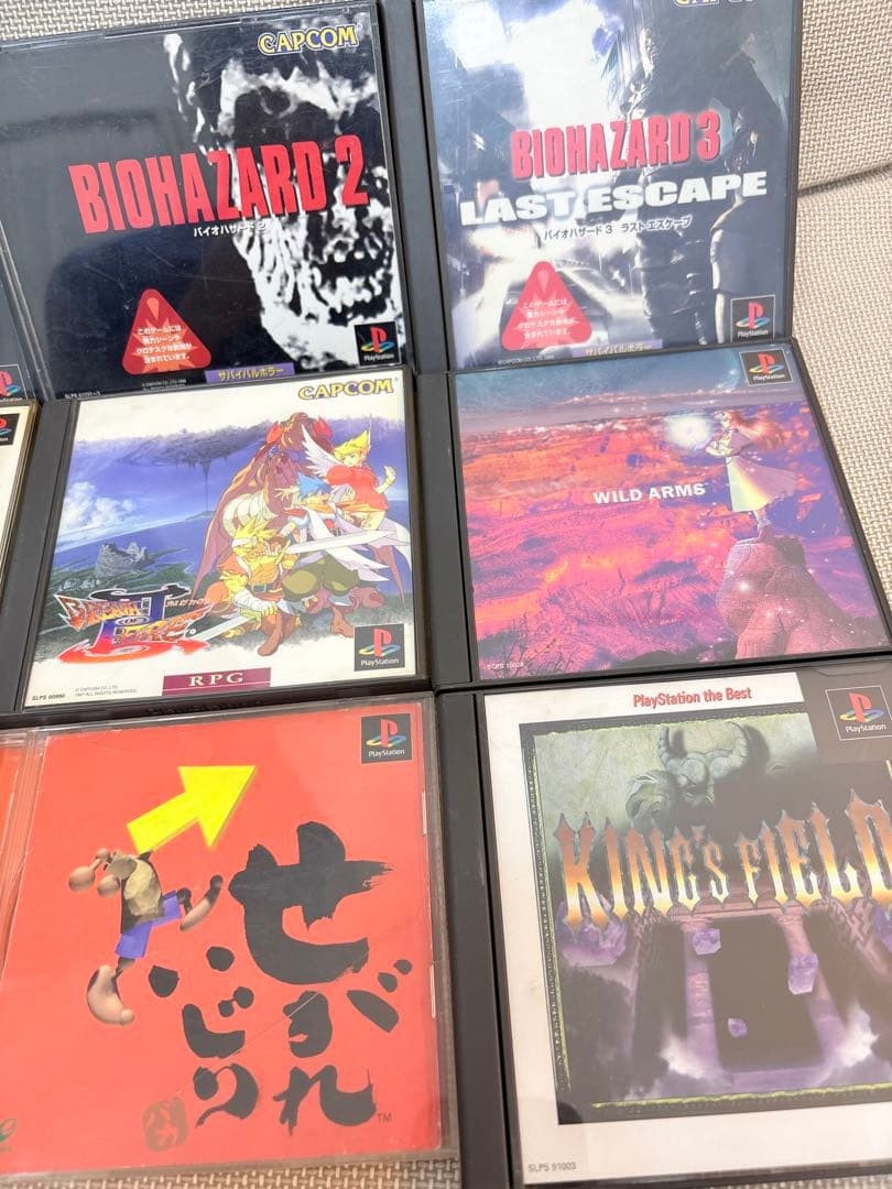 [Operation confirmed] 9 PS software sold in bulk Resident Evil Breath of Fire