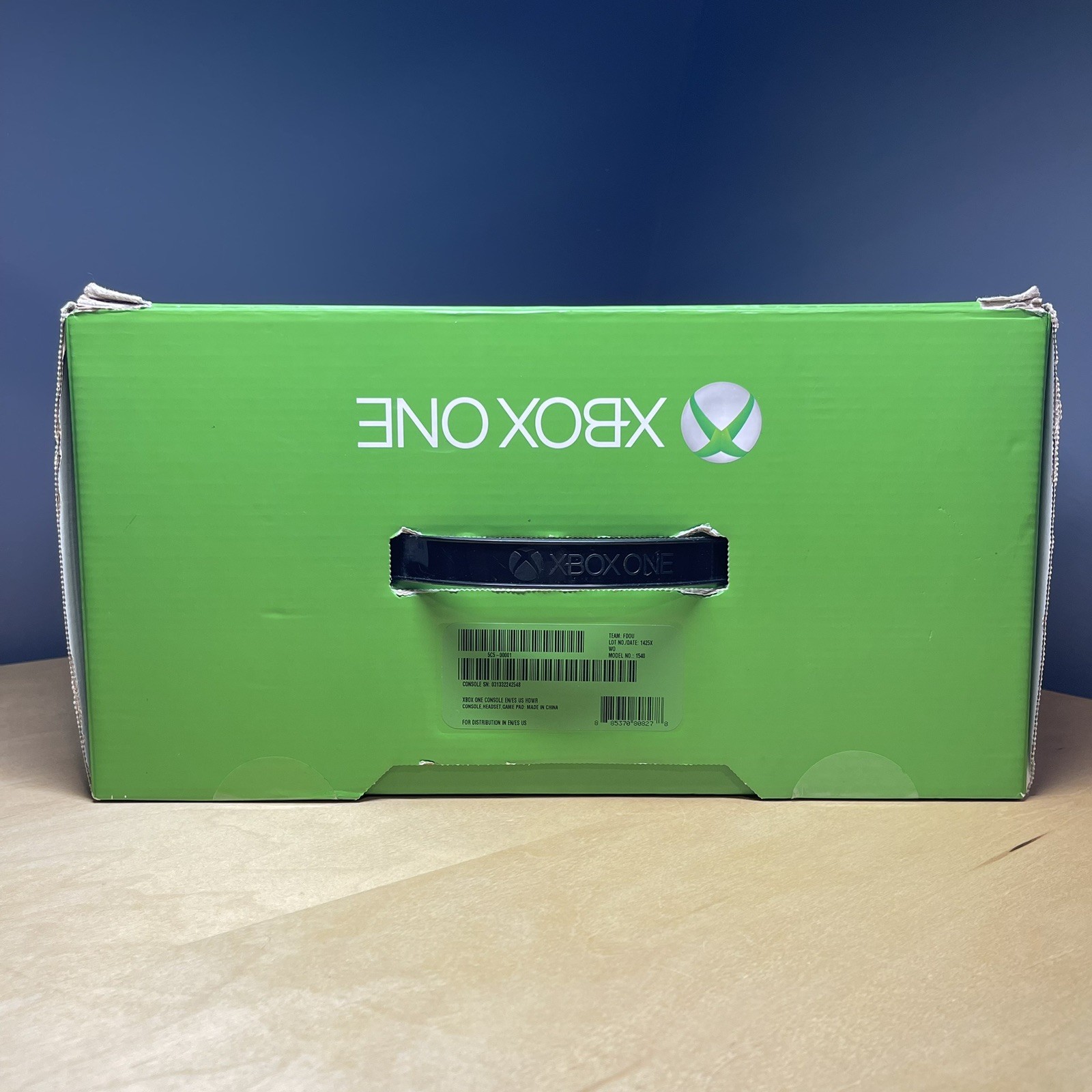 Microsoft Xbox One Black Console 500GB Complete In Box With Controller & Headset