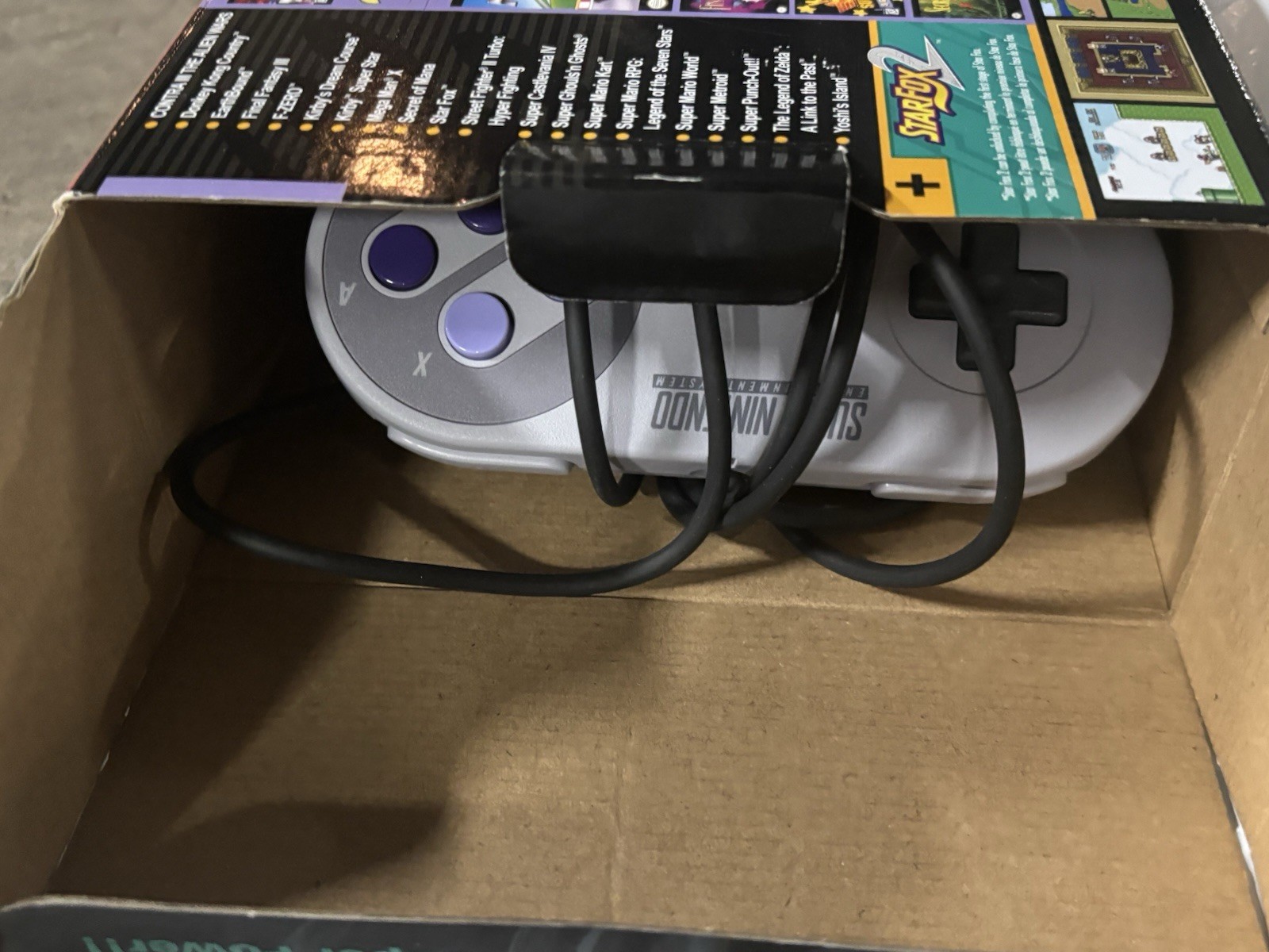Nintendo SNES Classic Edition Mini Console Built-In Games HDMI 720p NTSC Boxed