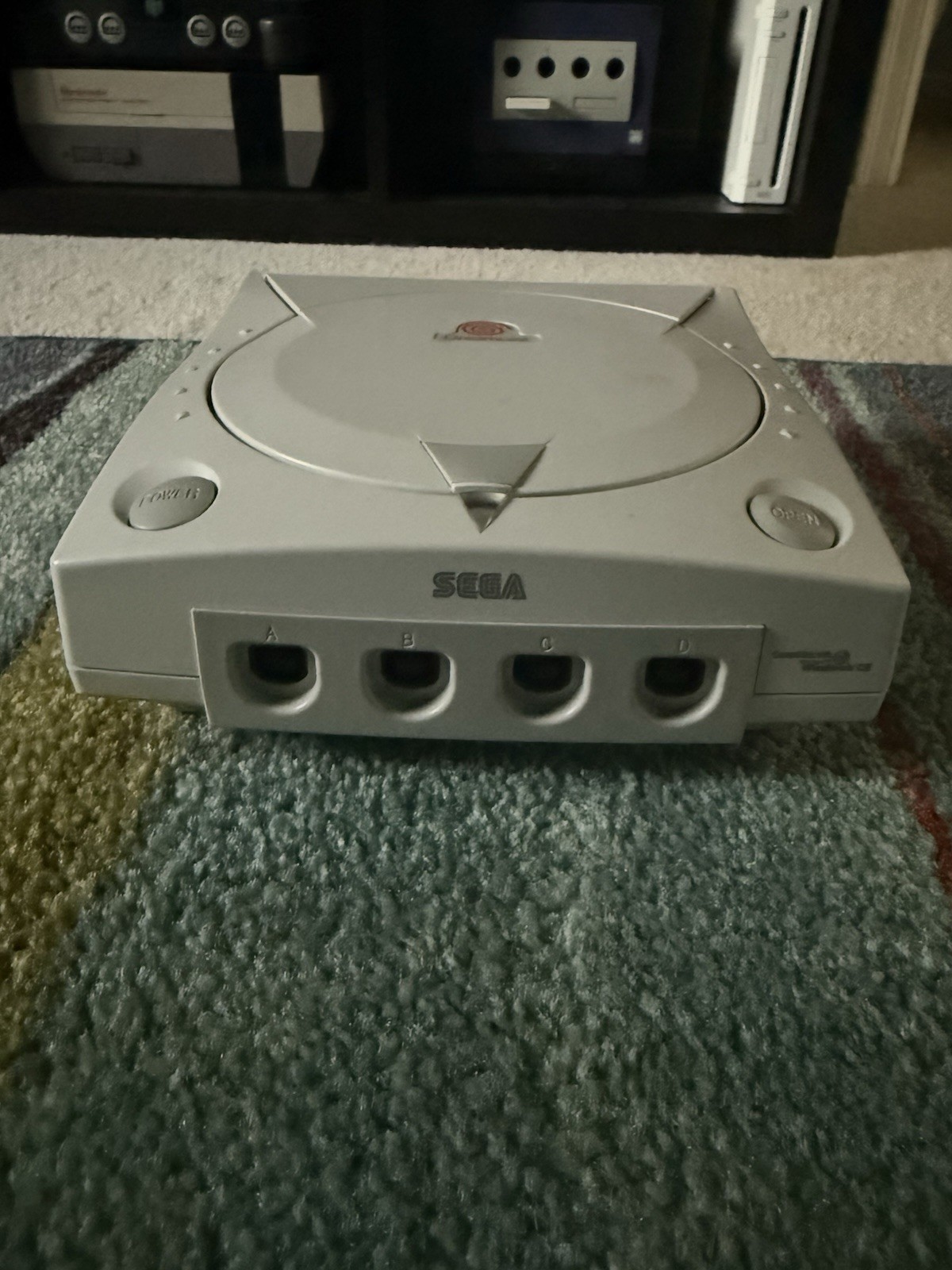 SEGA Dreamcast Partially Tested (READ DESC) w/ Power & AV Cables
