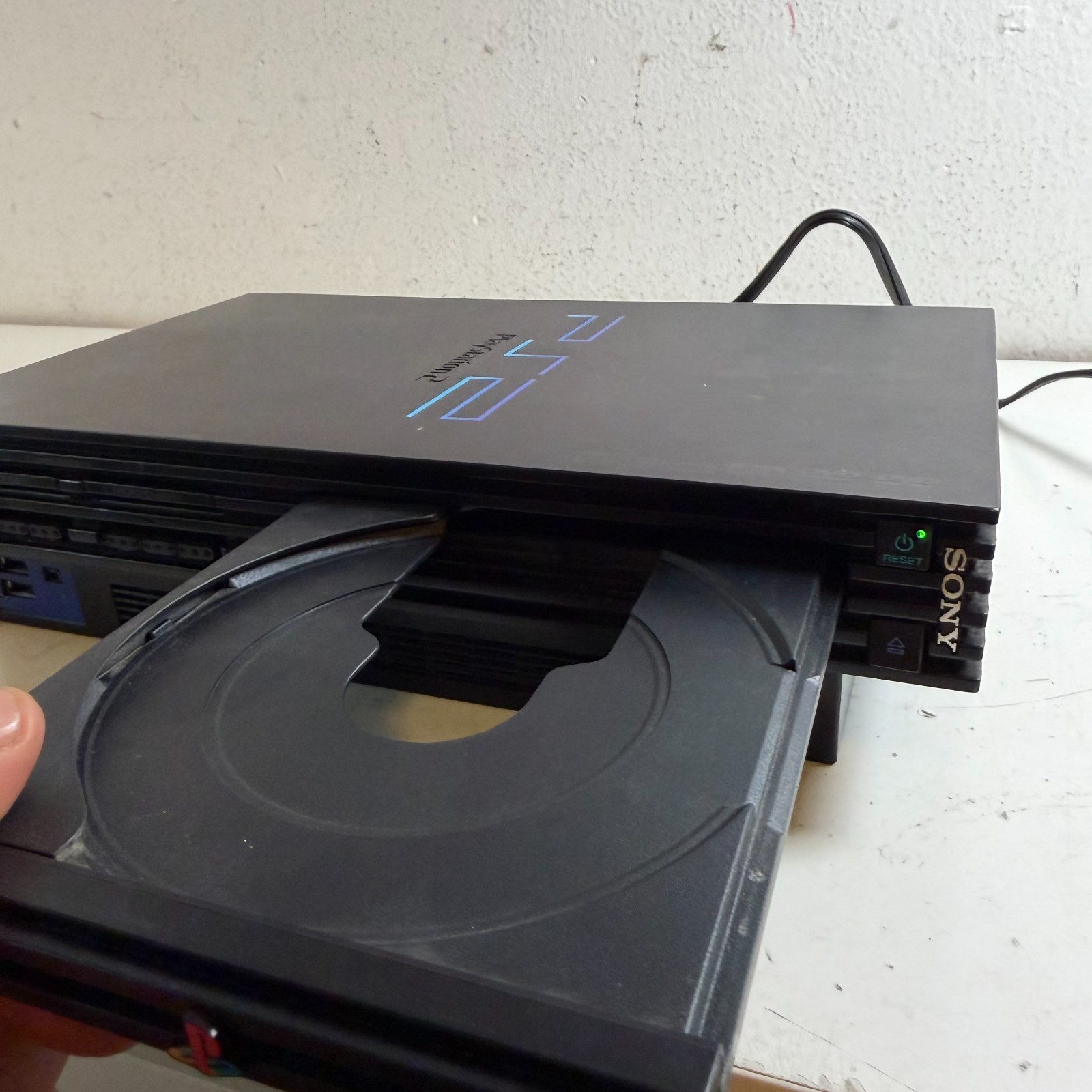 Sony PlayStation 2 SCPH-30001 Black Built-in DVD Drive 128-bit Gaming Console