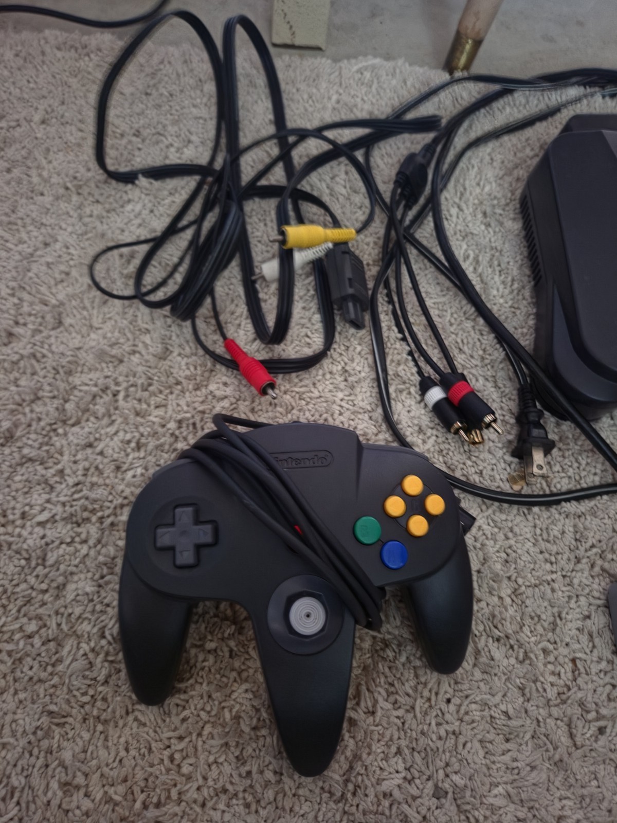 Nintendo 64 N64 with Expansion Pack, Controller, S-Video cable, Mem Card, Rumble