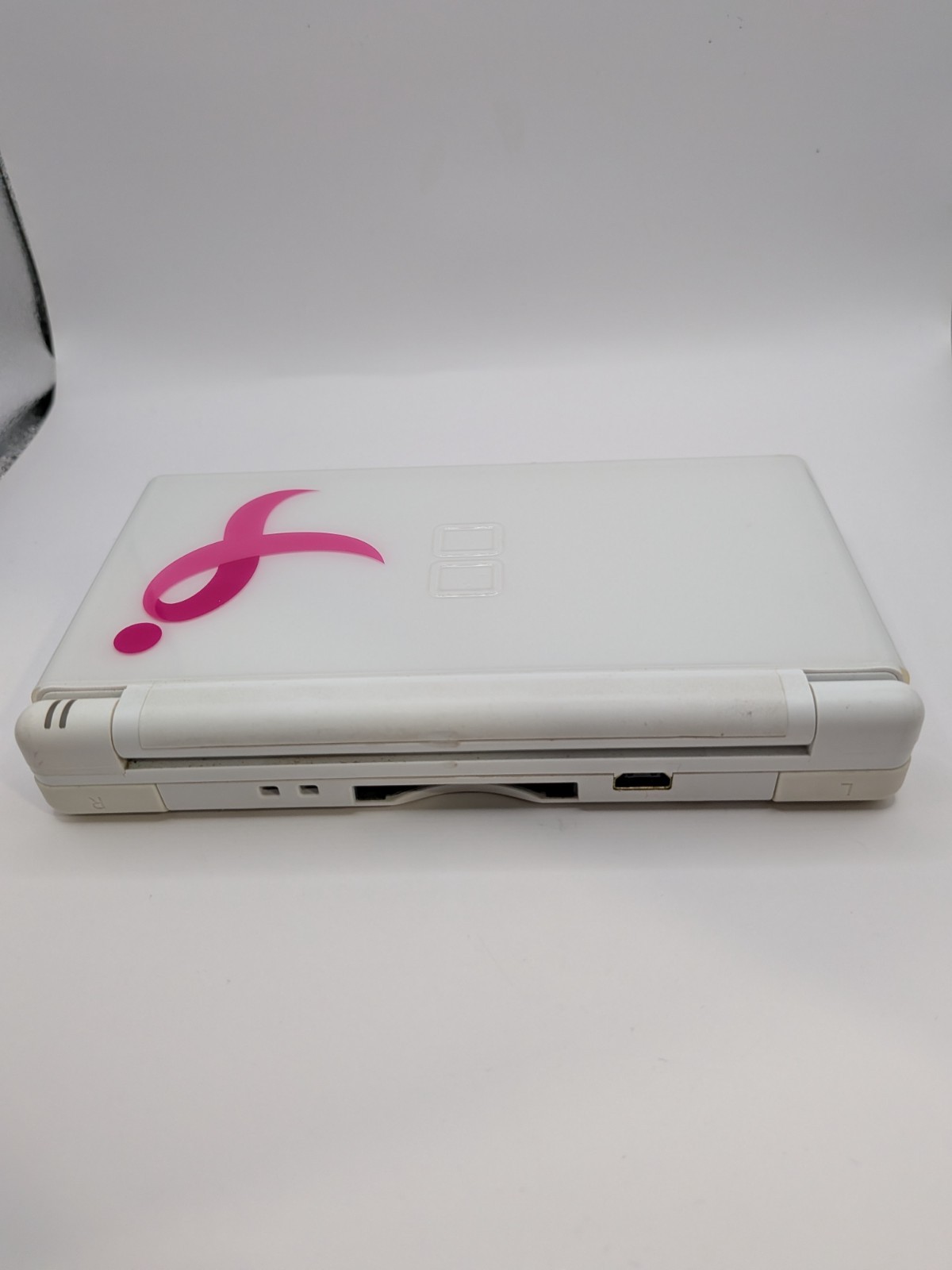 Nintendo DS Lite – Pink Ribbon White Special Edition – Tested & Works