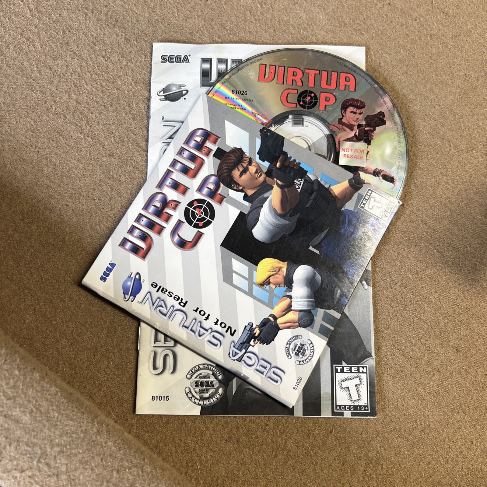Sega Saturn Complete Bundle — CIB Console, 8 Games, Original Box Vintage 90s