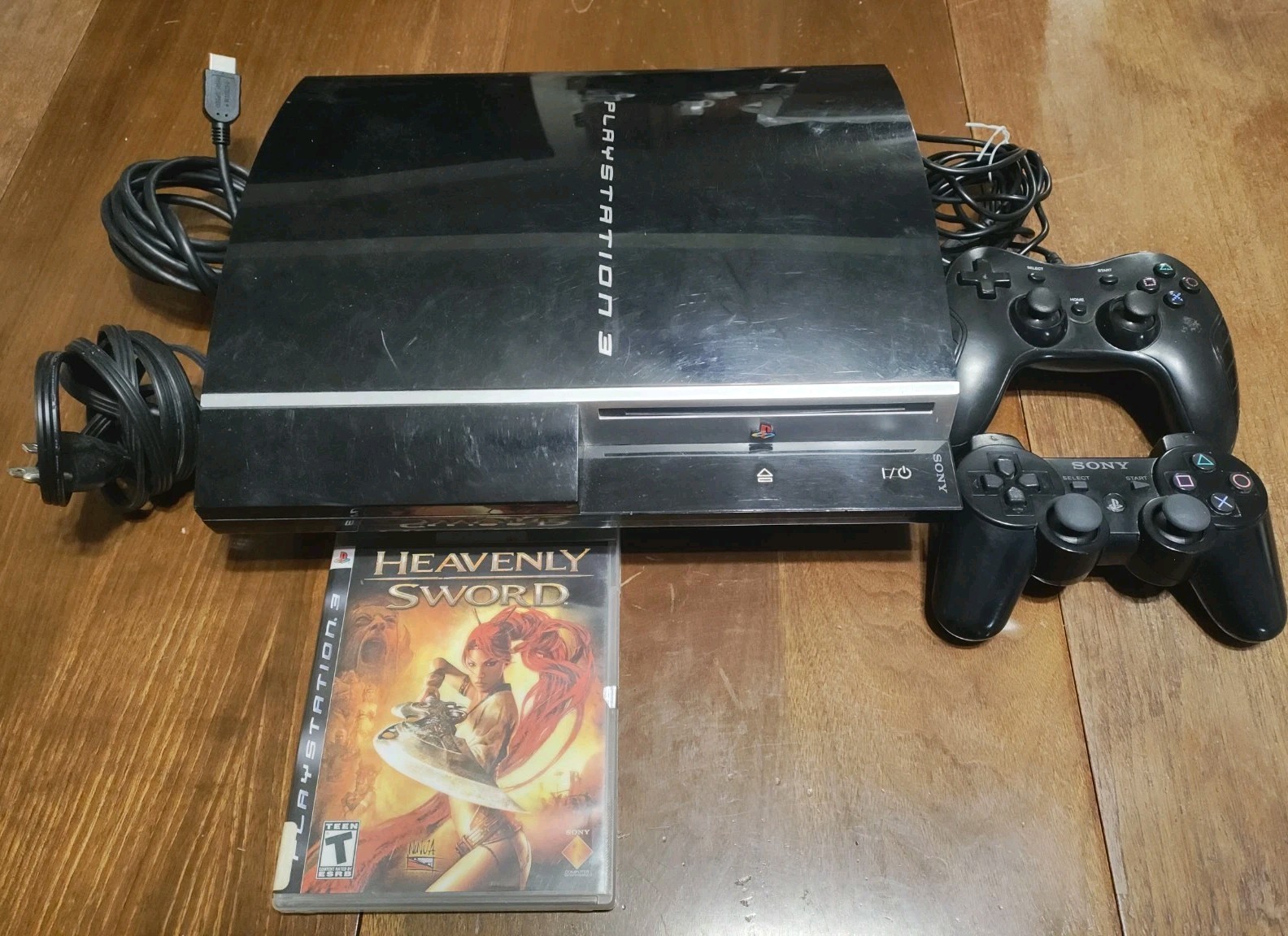 Sony PlayStation 3 Fat Console With 2 Controllers And Heavenly Sword Tested