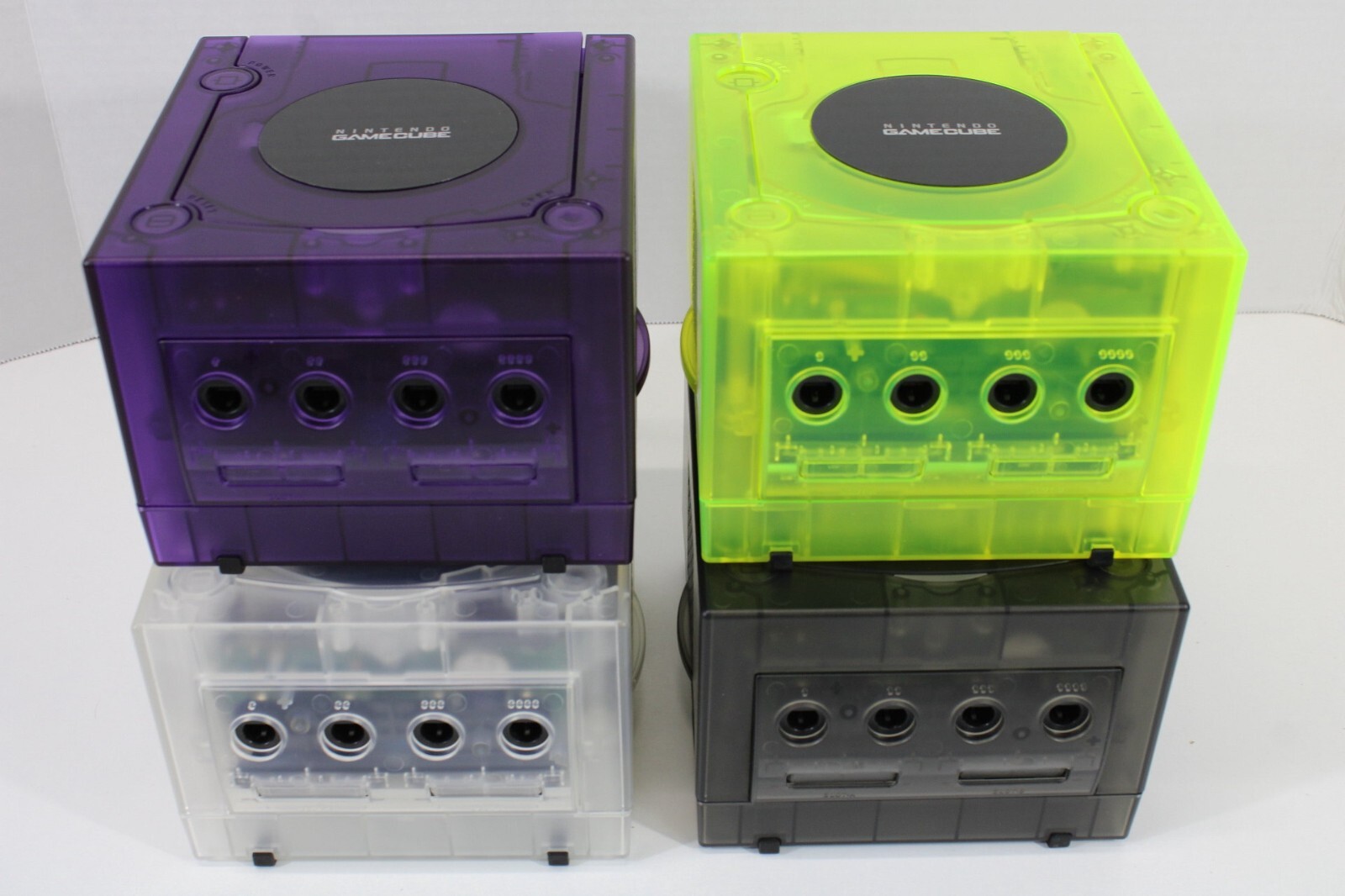 Nintendo GameCube Clear Console Region Switch GC NTSC-U/C & J US Japan Recapped