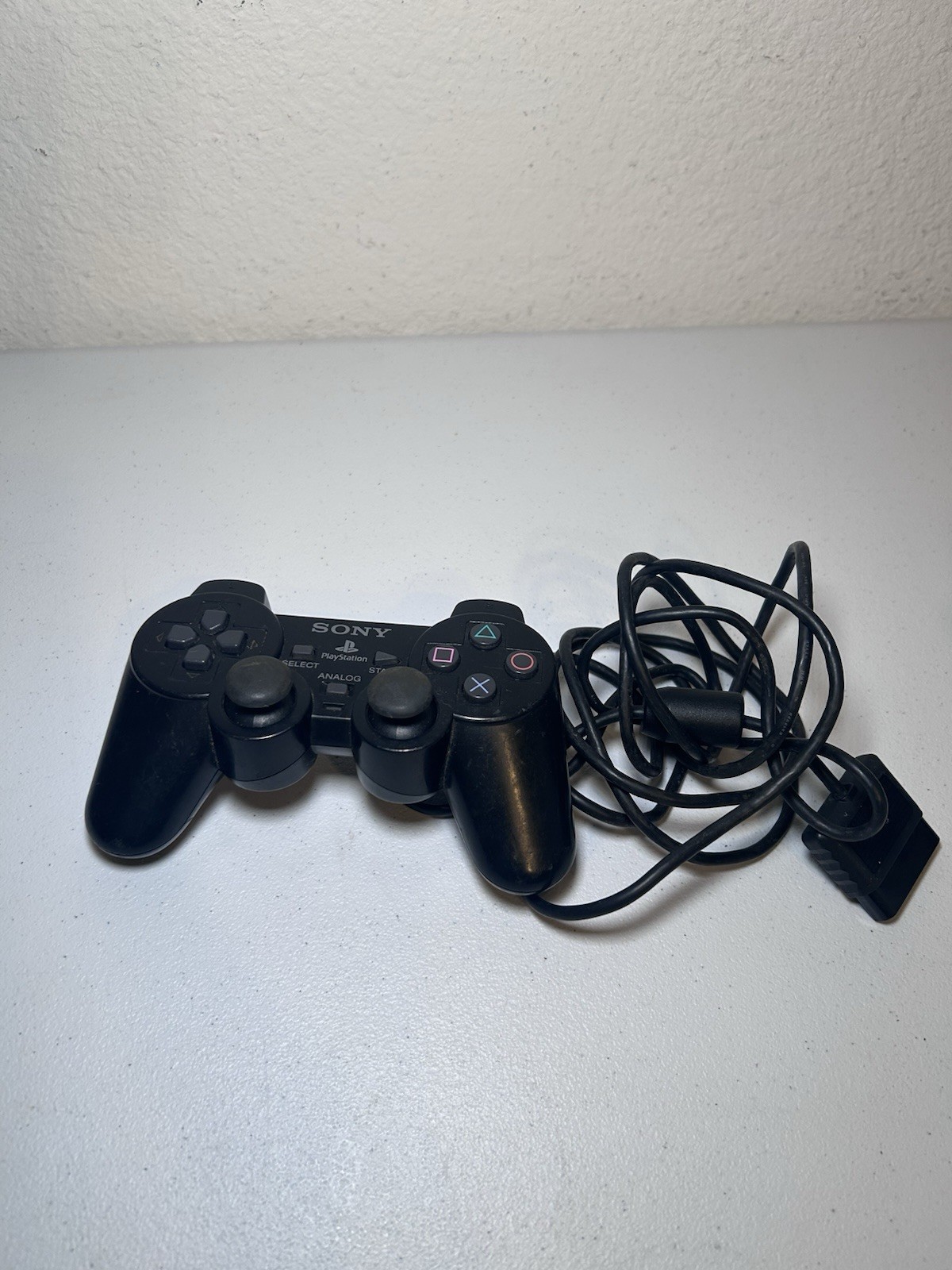 Sony PlayStation 2 Slim Silver (SCPH-79001) Bundle With Controller And Cords