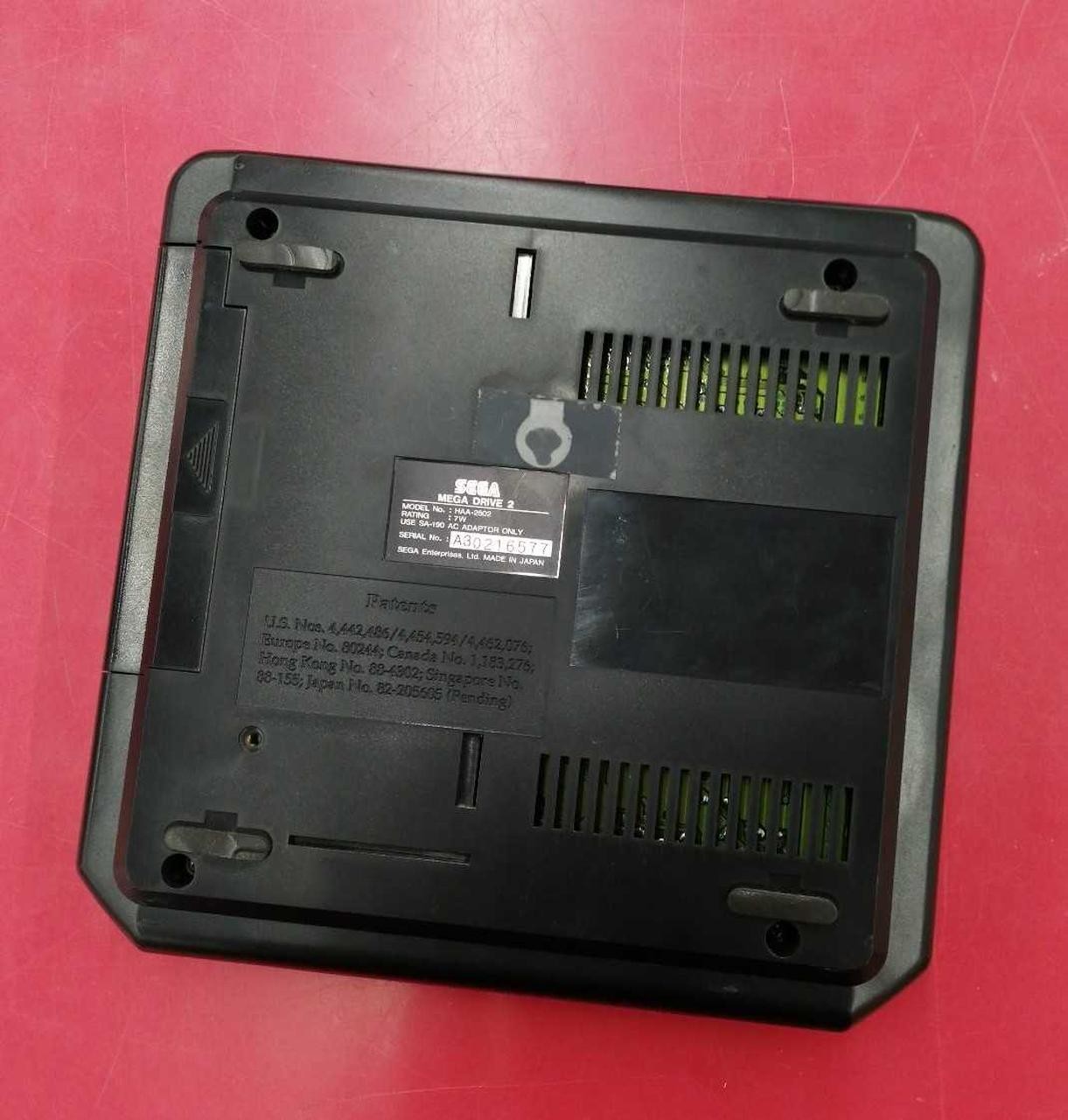 SEGA Mega Drive + Mega CD 2 Console system HAA-2510 / HAA-2912 Tested Japan Good