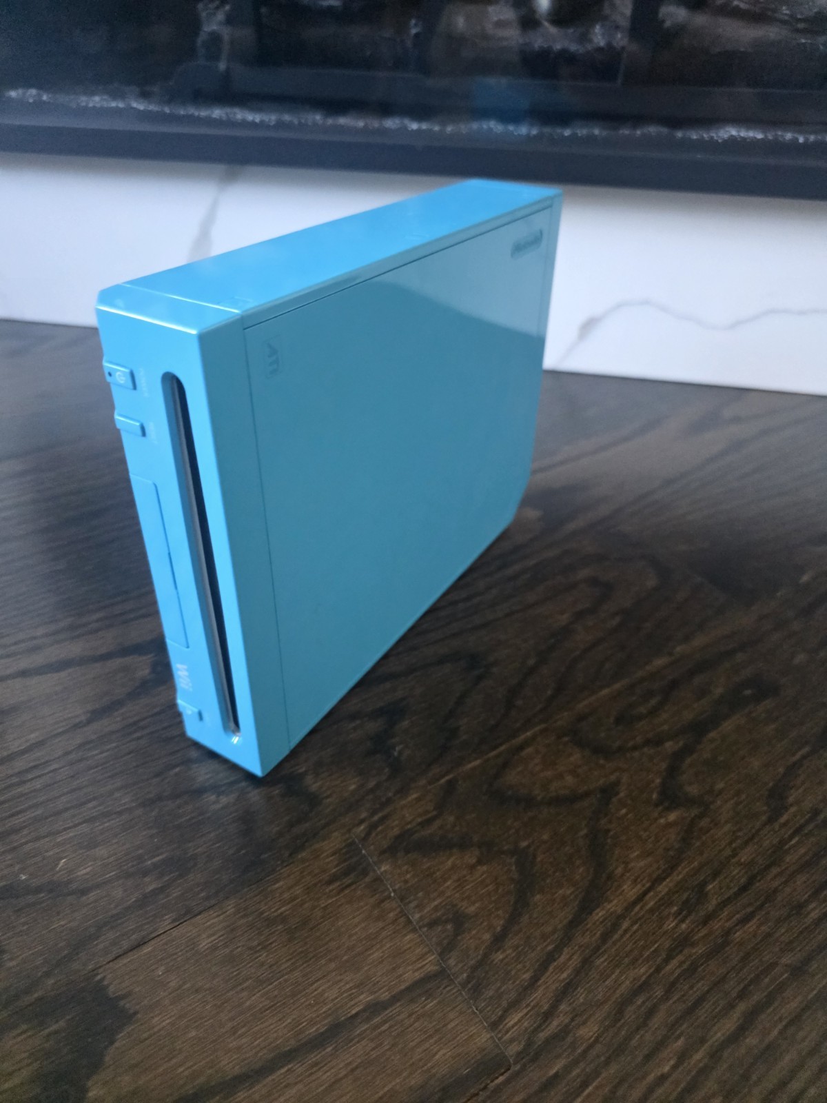 Nintendo Wii Blue Limited Edition RVL-101(USA) Authentic Console Only Excellent