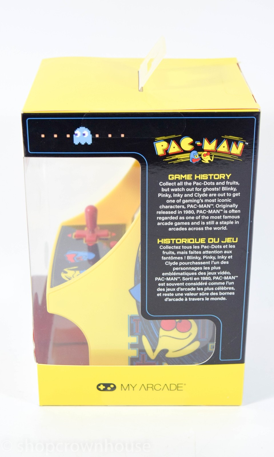 My Arcade DGUNL-3220 Pac-Man Hand Held Retro Arcade Machine 6 in. Cabinet NEW