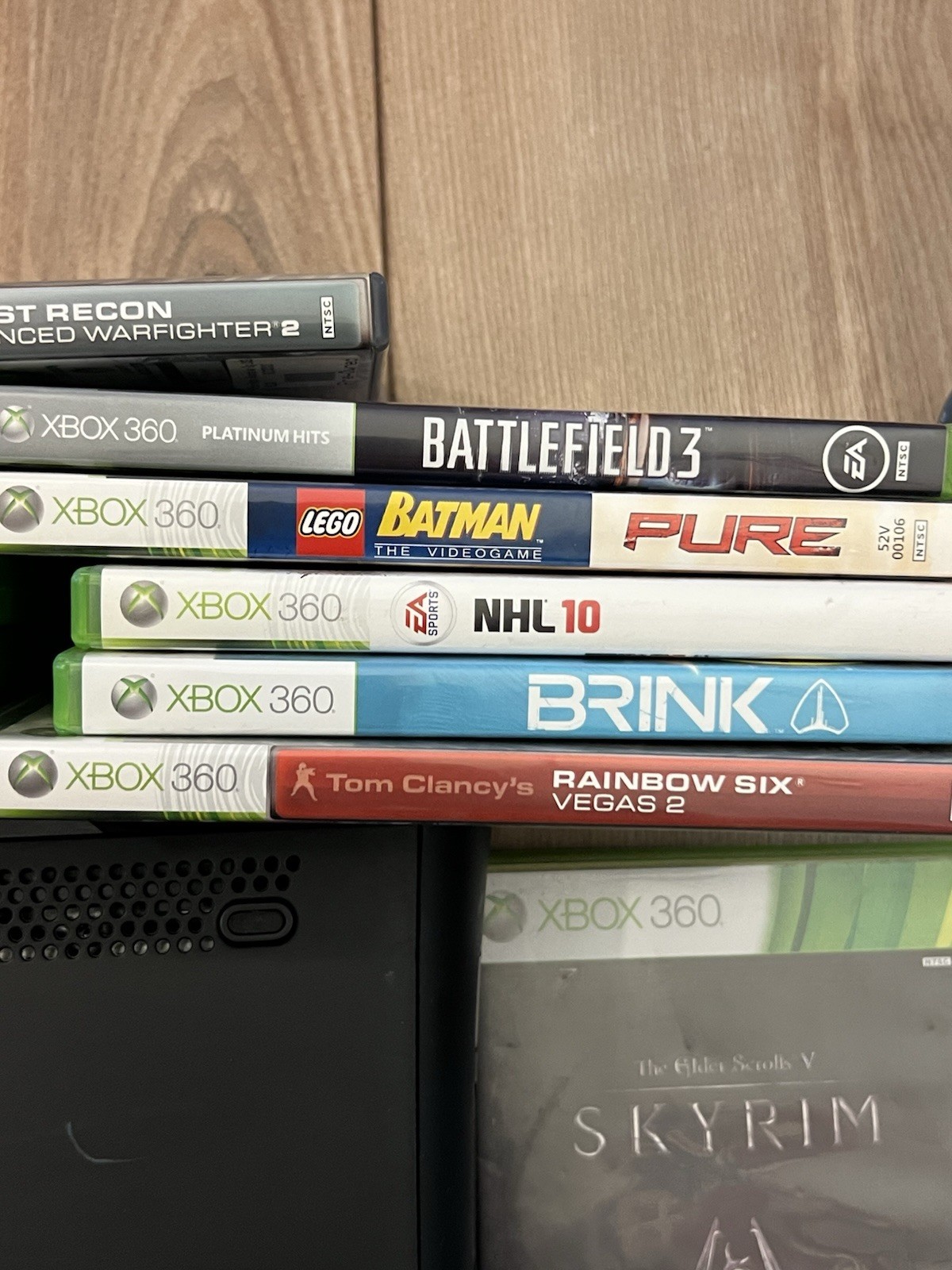 Microsoft Xbox 360 Joint Task Force Edition 250GB Console Bundle 15 Games Tested