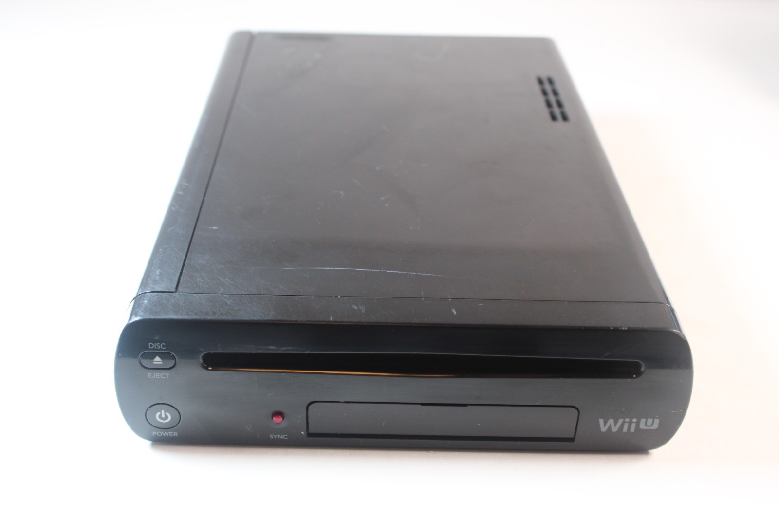 Nintendo Wii U WUP-101(02) 32GB Black Console Only *No Gamepad* Tested & Working