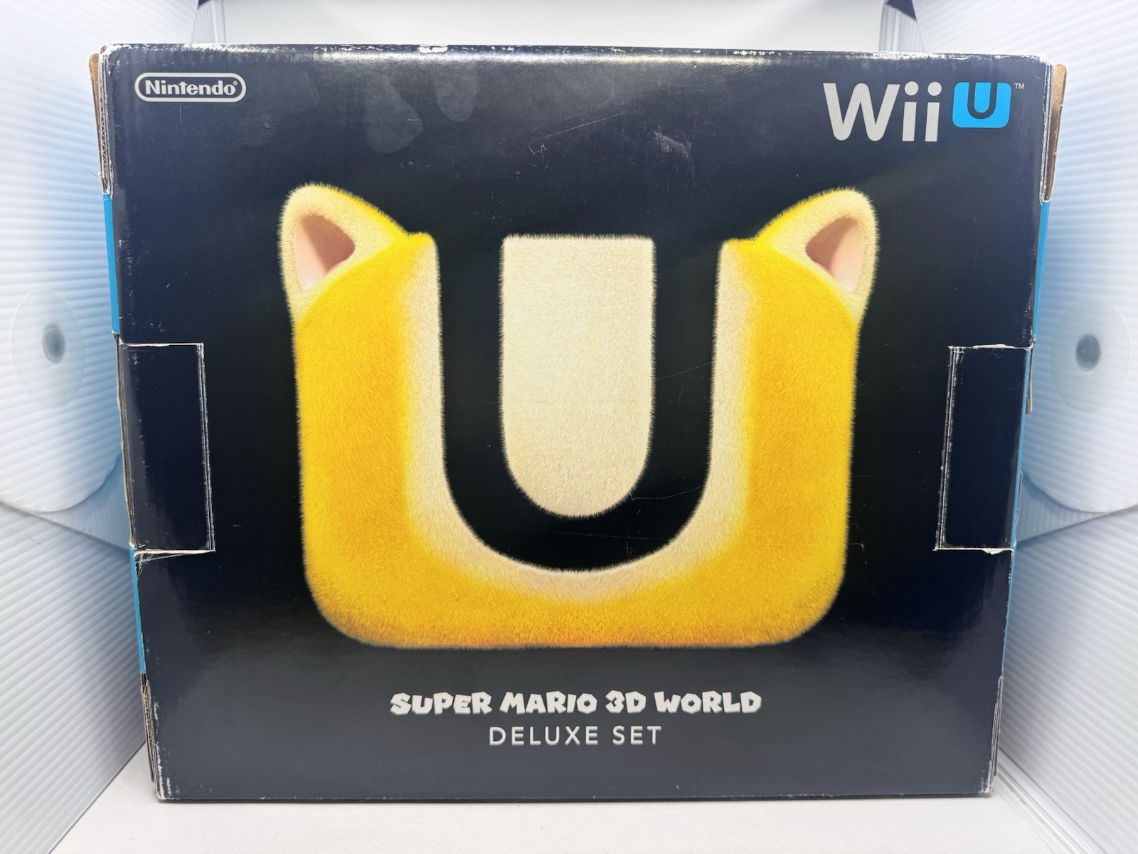 Nintendo Wii U 32 GB Super Mario 3D World Deluxe Set [CIB] Clean!