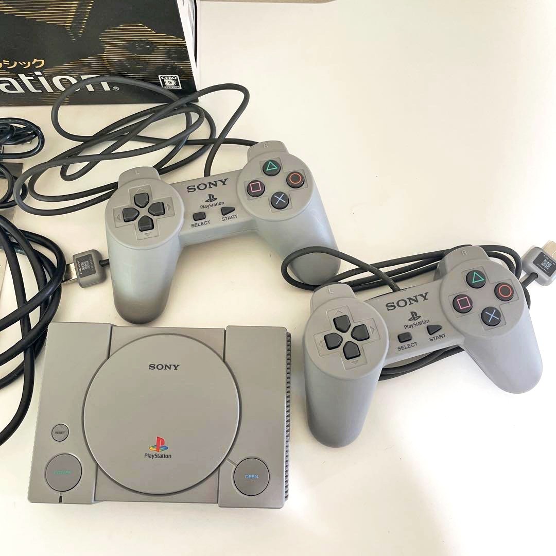 Sony PlayStation Classic PS1 SCPH-1000R Japan 20 Games Retro Consol / Full Set