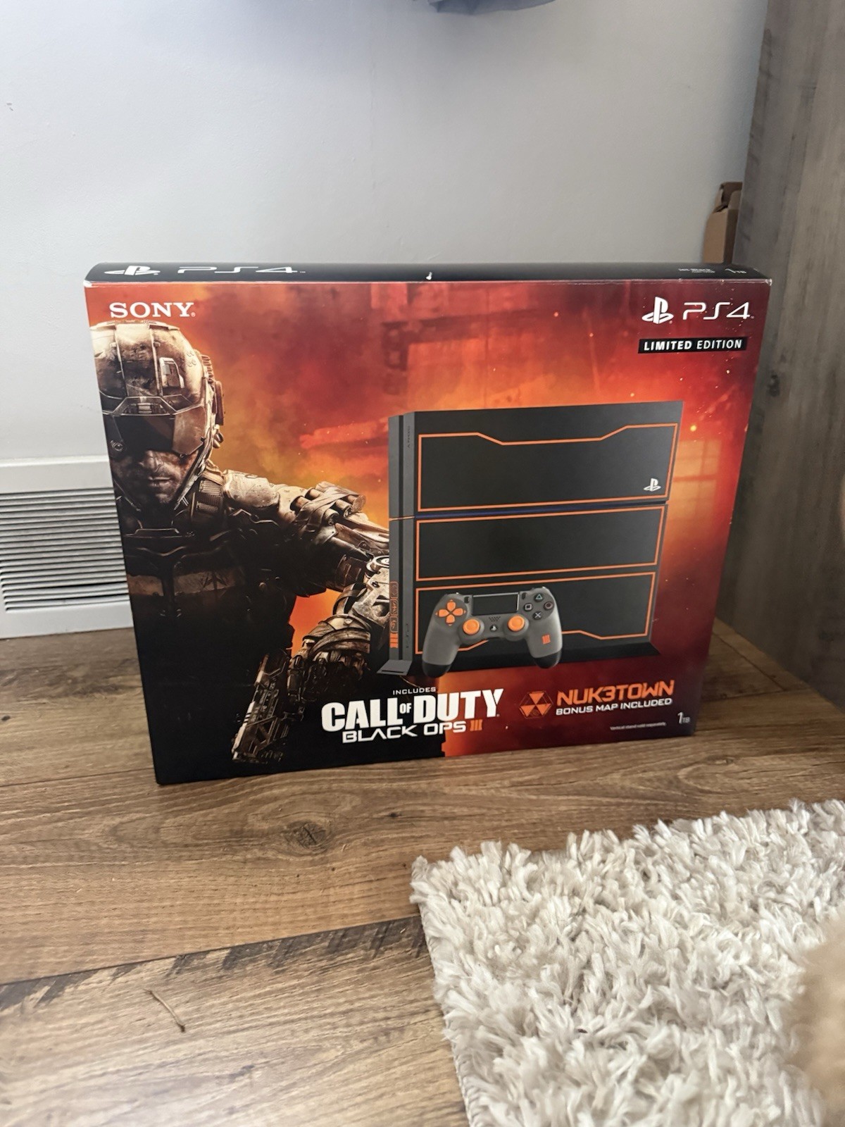 Factory sealed PlayStation 4 Black Ops 3 Edition Console