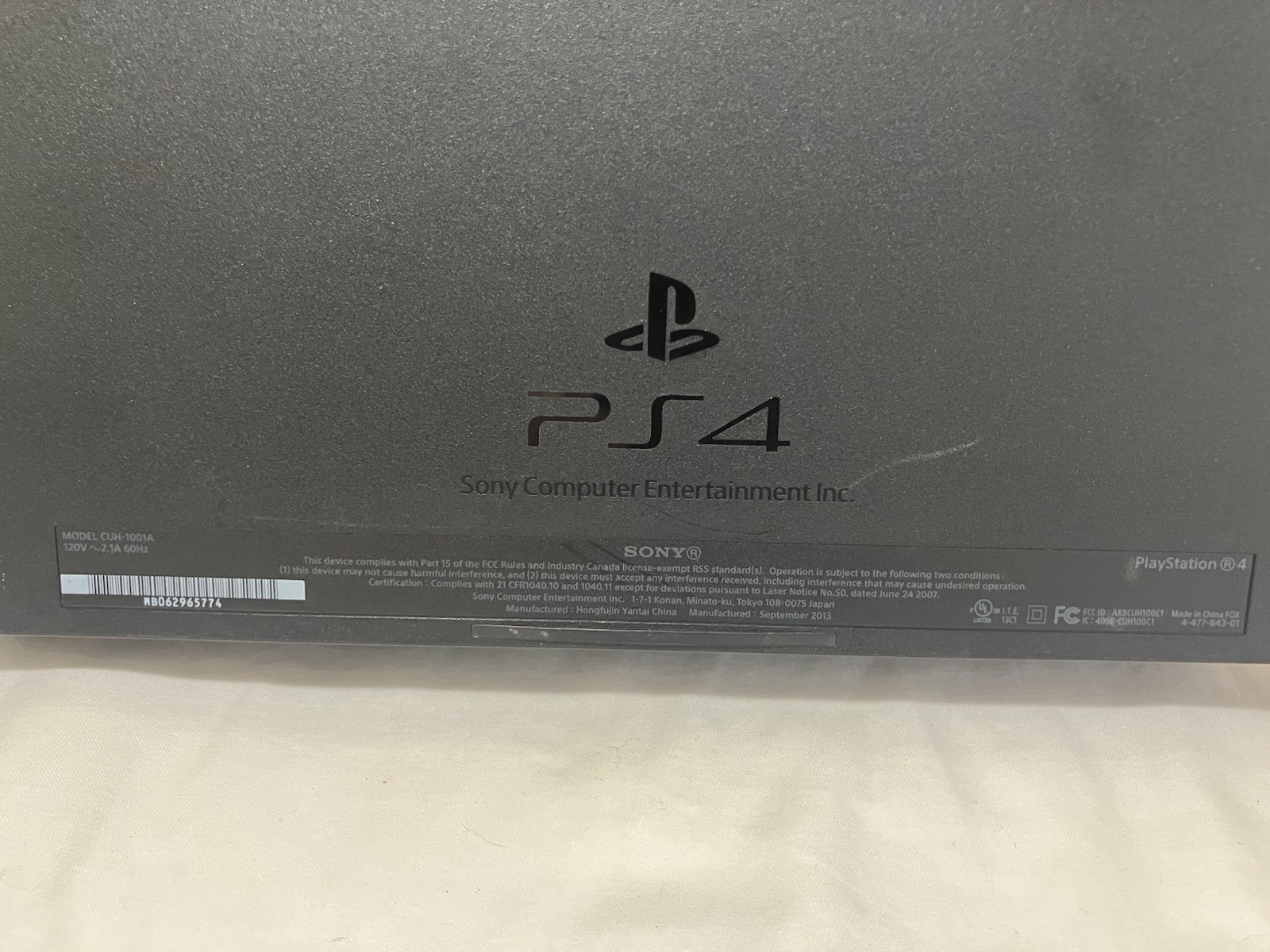 Sony Playstation 4 PS4 Console CUH-1001A CLEAN NEW THERMAL PASTE 500GB 3 Games++