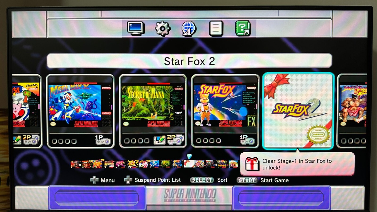 Authentic SNES Super Nintendo Classic Mini Super Entertainment System 21 Games