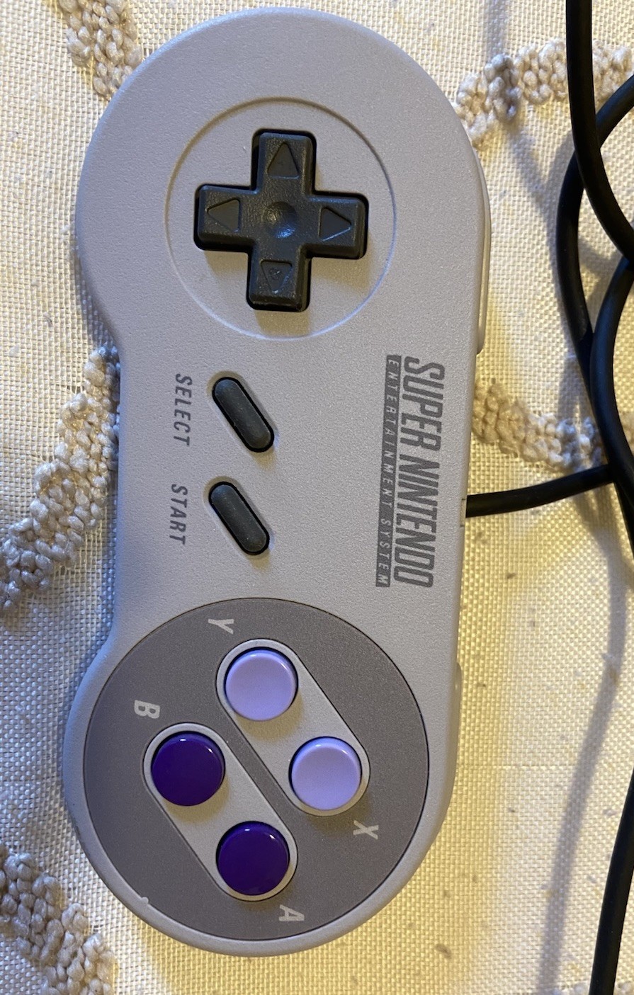 Super Nintendo SNES CLV-201 Console Control Deck