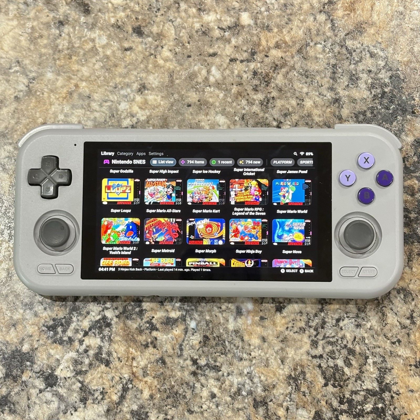 Retroid Pocket 4 Pro + Grip, Custom Handheld, 128GB + 255GB Card, Ready To Play