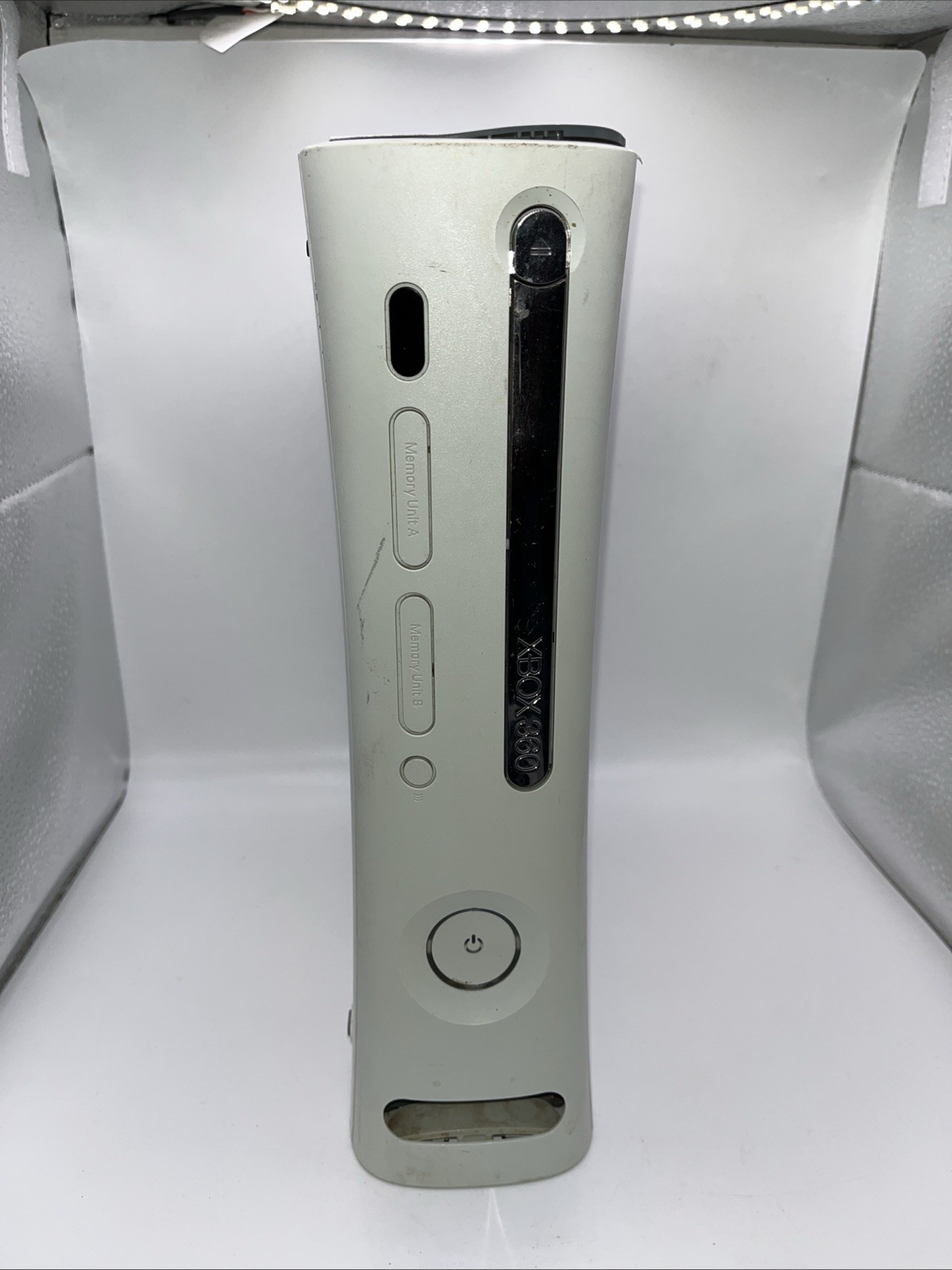 Microsoft Xbox 360 Untested – For Parts Red Ring 3/4 Flashing Console Only