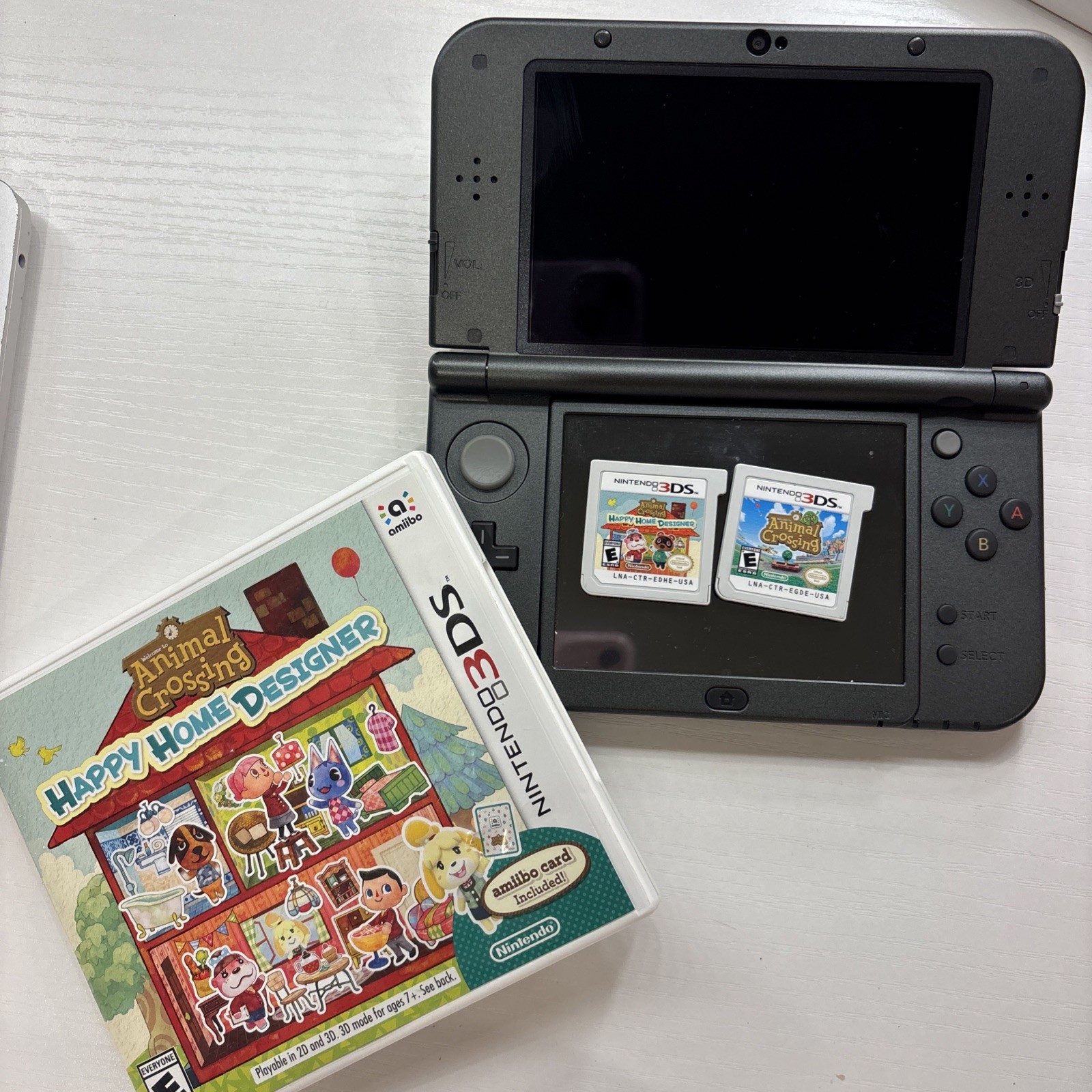 Nintendo 3DS XL Black GAMES INCLUDED SHIPS 1 DAY