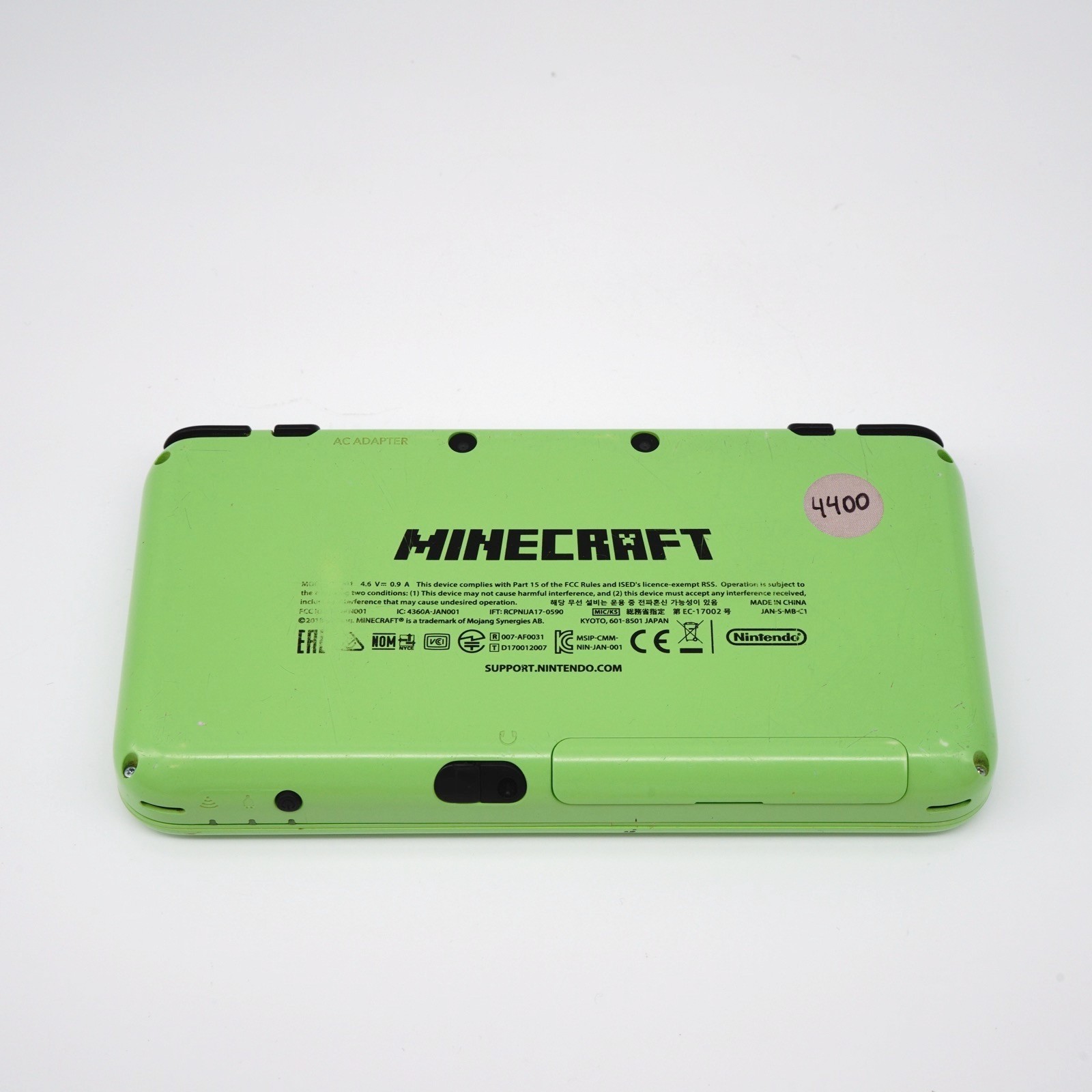 Nintendo «New» 2DS XL LL Console Minecraft Creeper Edition + extras (USA Seller)